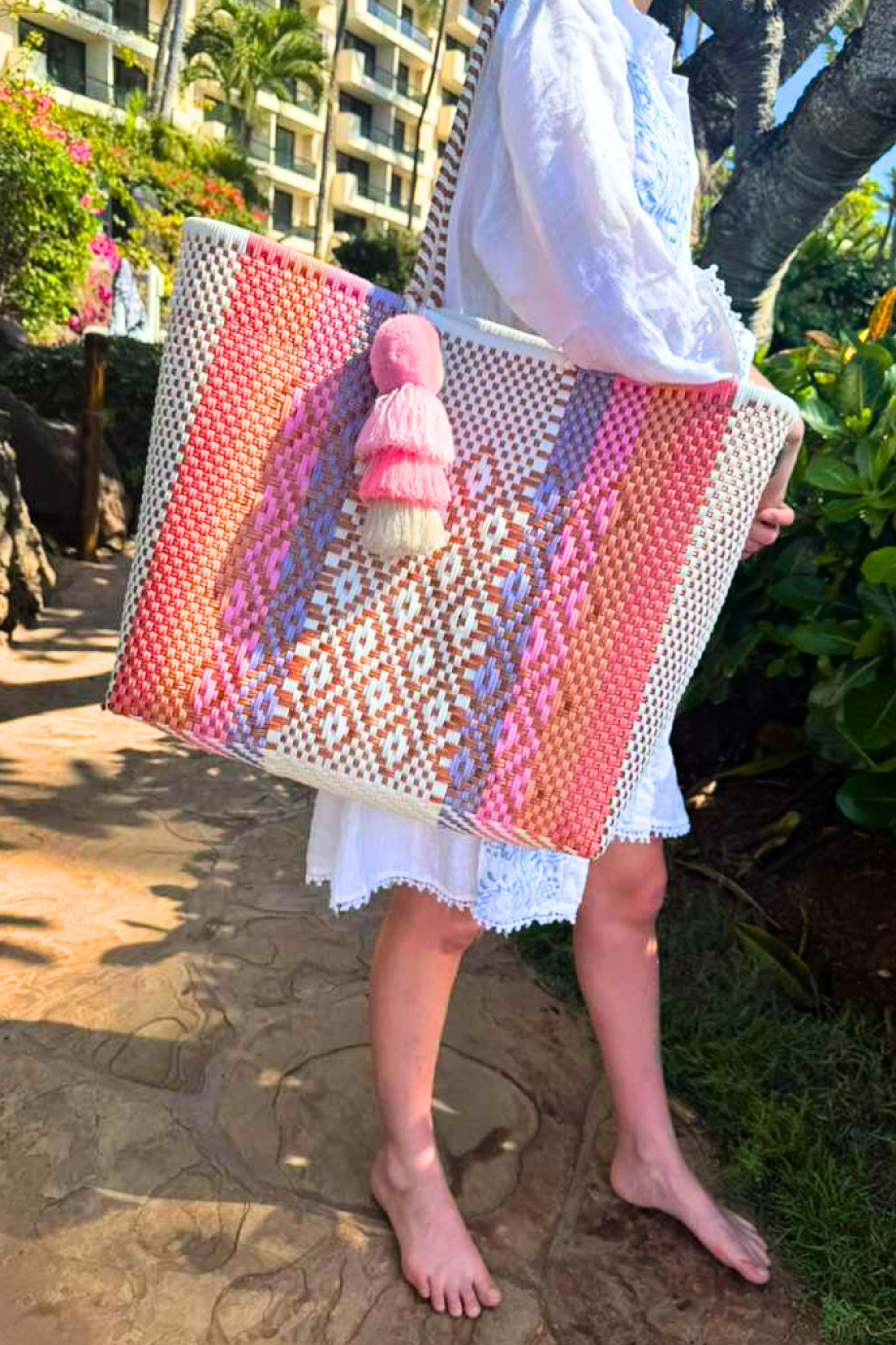 Sunset Rust Citron Tote