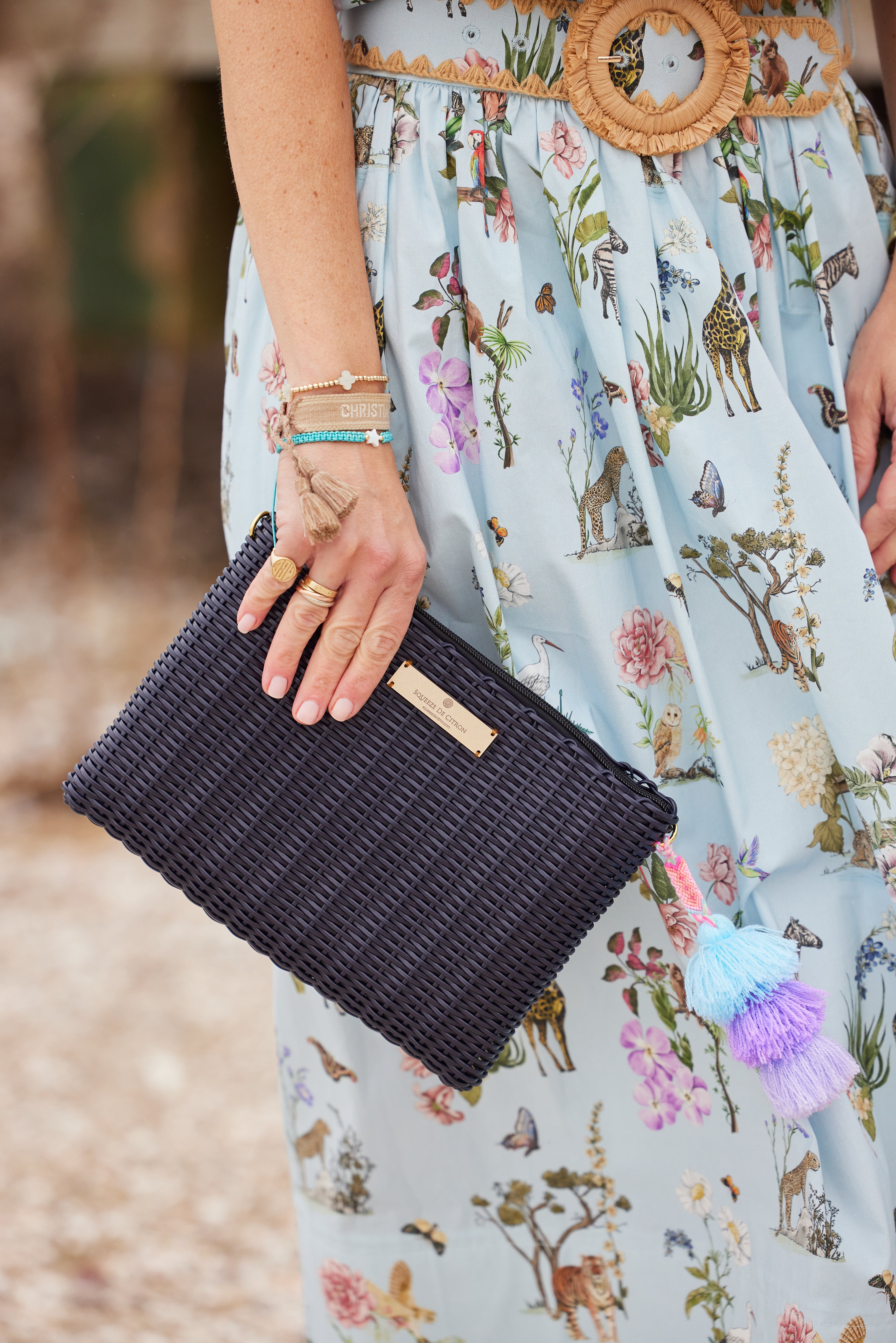 Navy Lemon Drop Citron