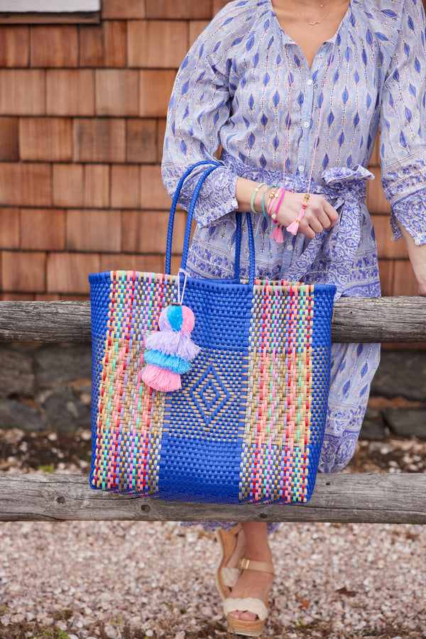 Bright Vibe Citron Tote – Large