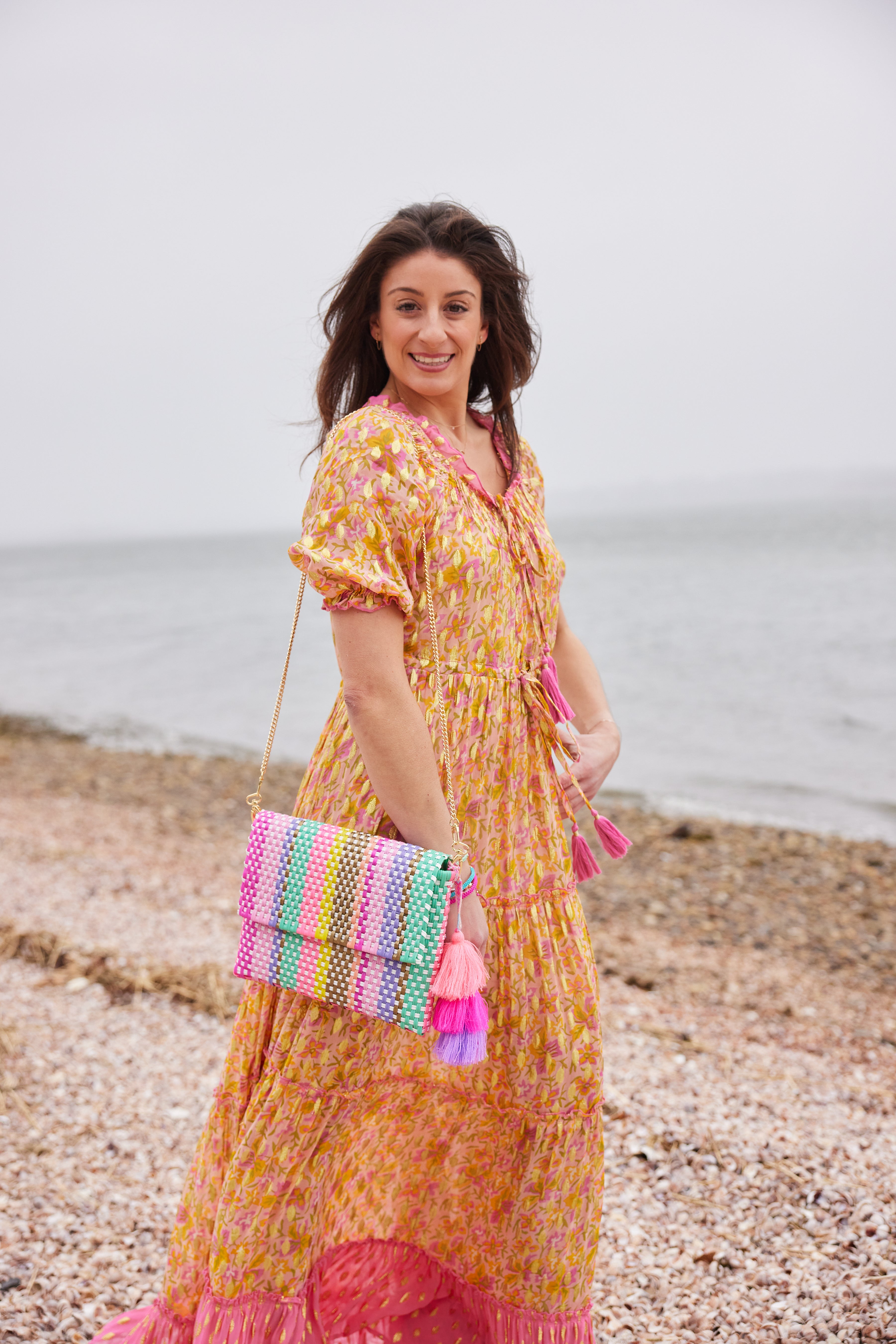 Sunshine Rain Citron Tote