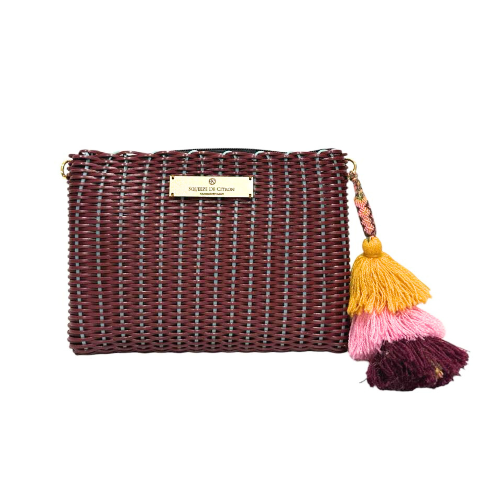 Burgundy / Blue Robin Lemon Drop Citron