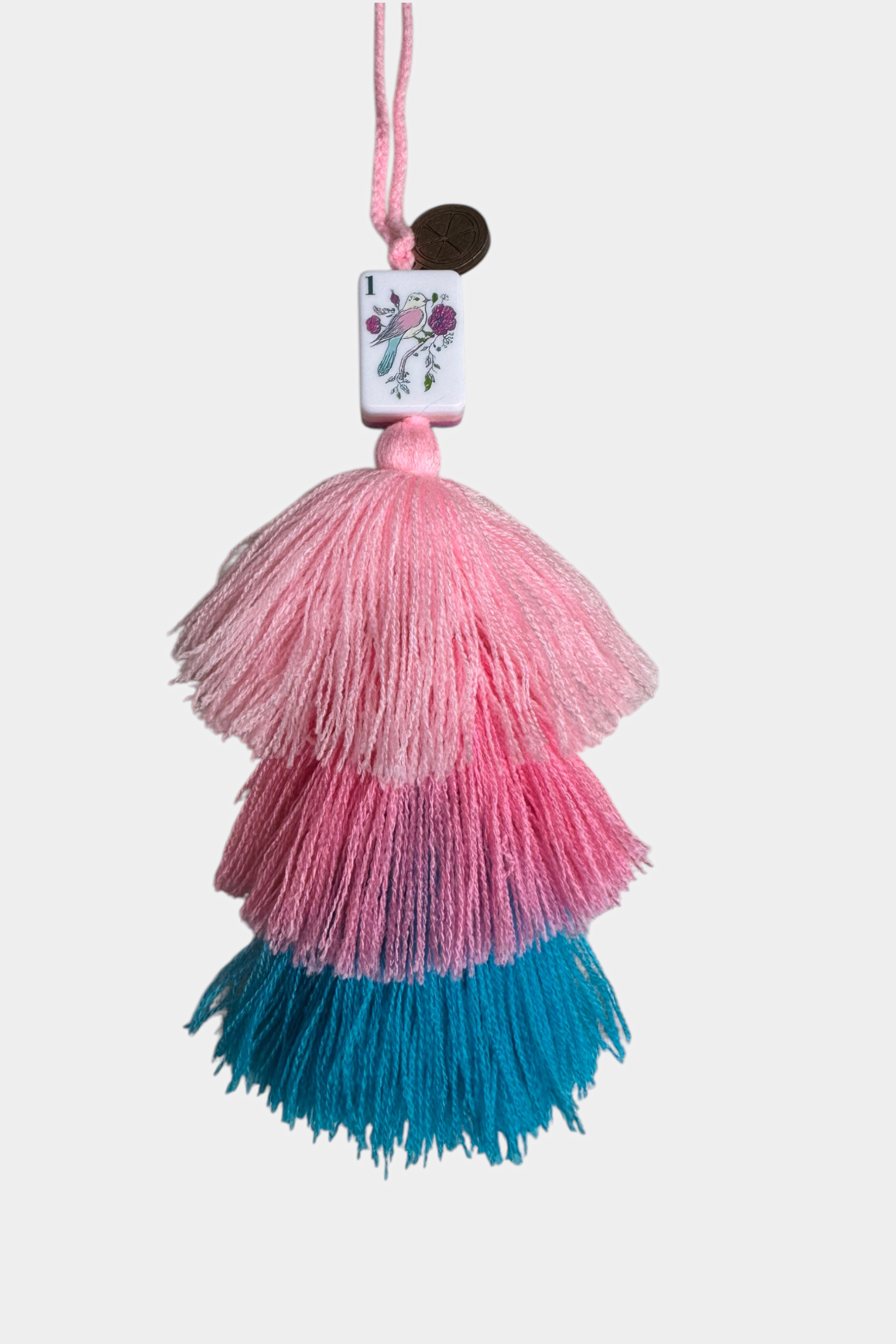 Couture Confection Mahjong Tile Pom Charm