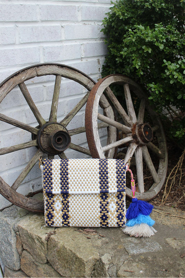 Ocean Pearl Citron Tote – Clutch