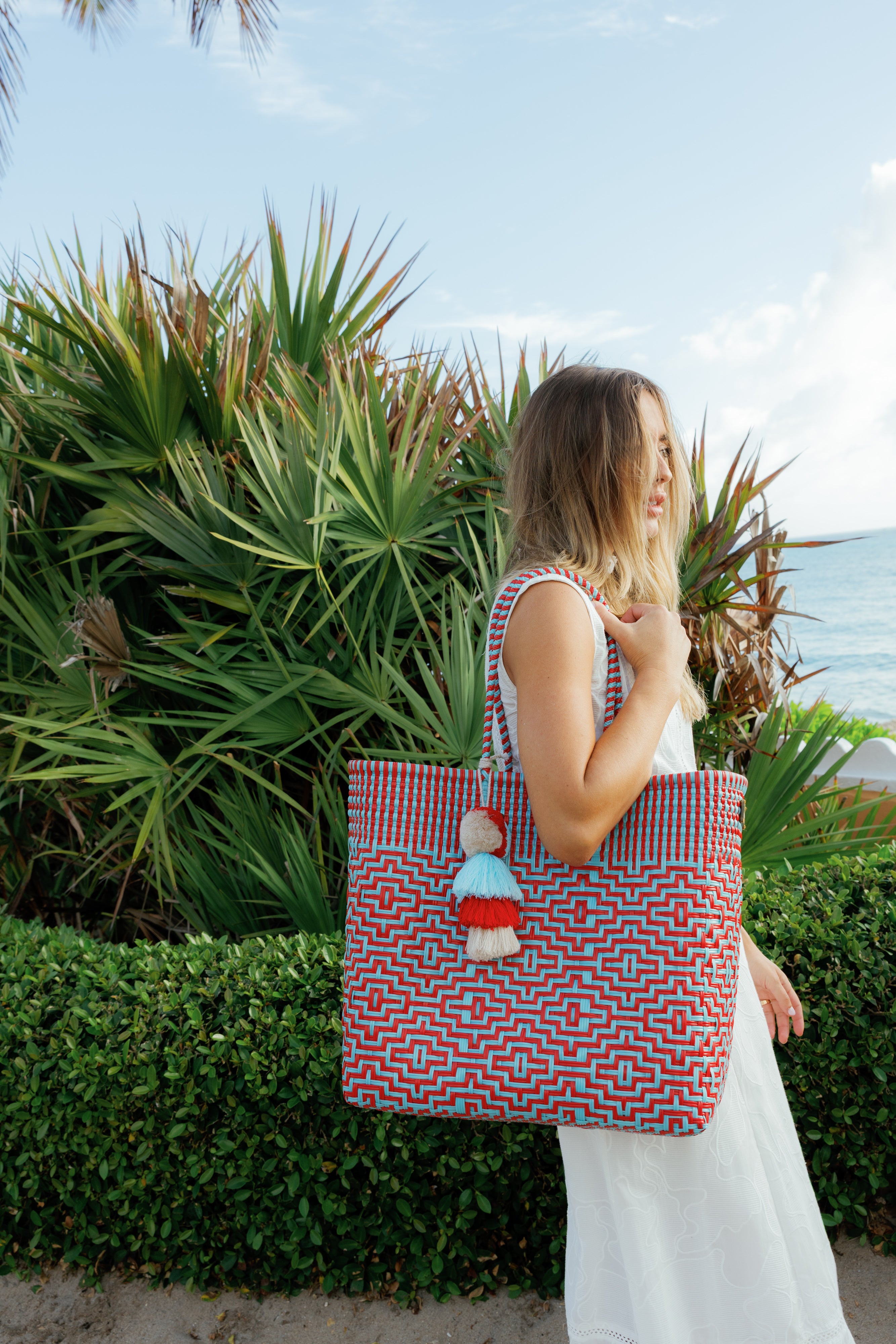 Sconset Harbor Citron Tote