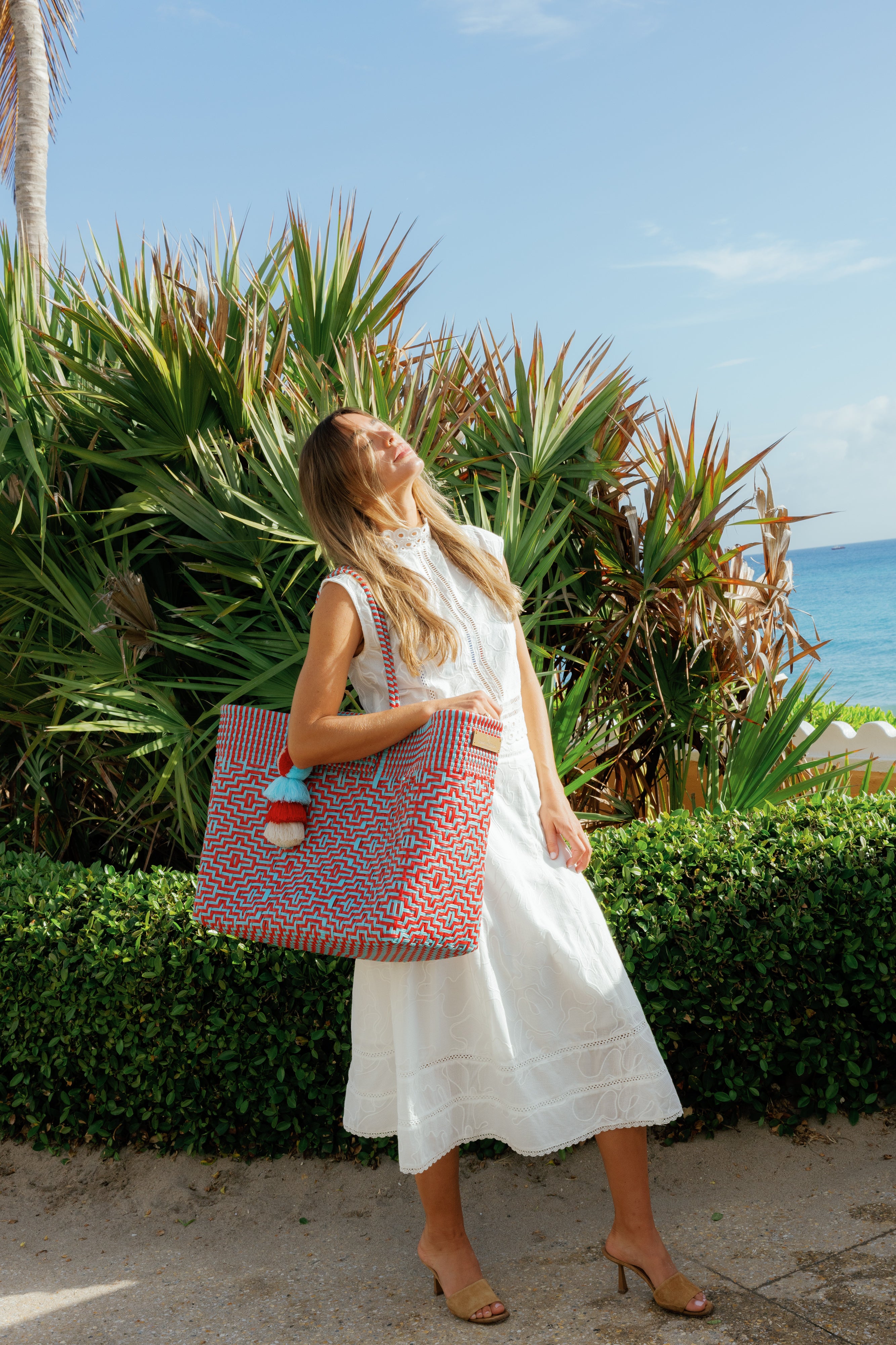 Sconset Harbor Citron Tote