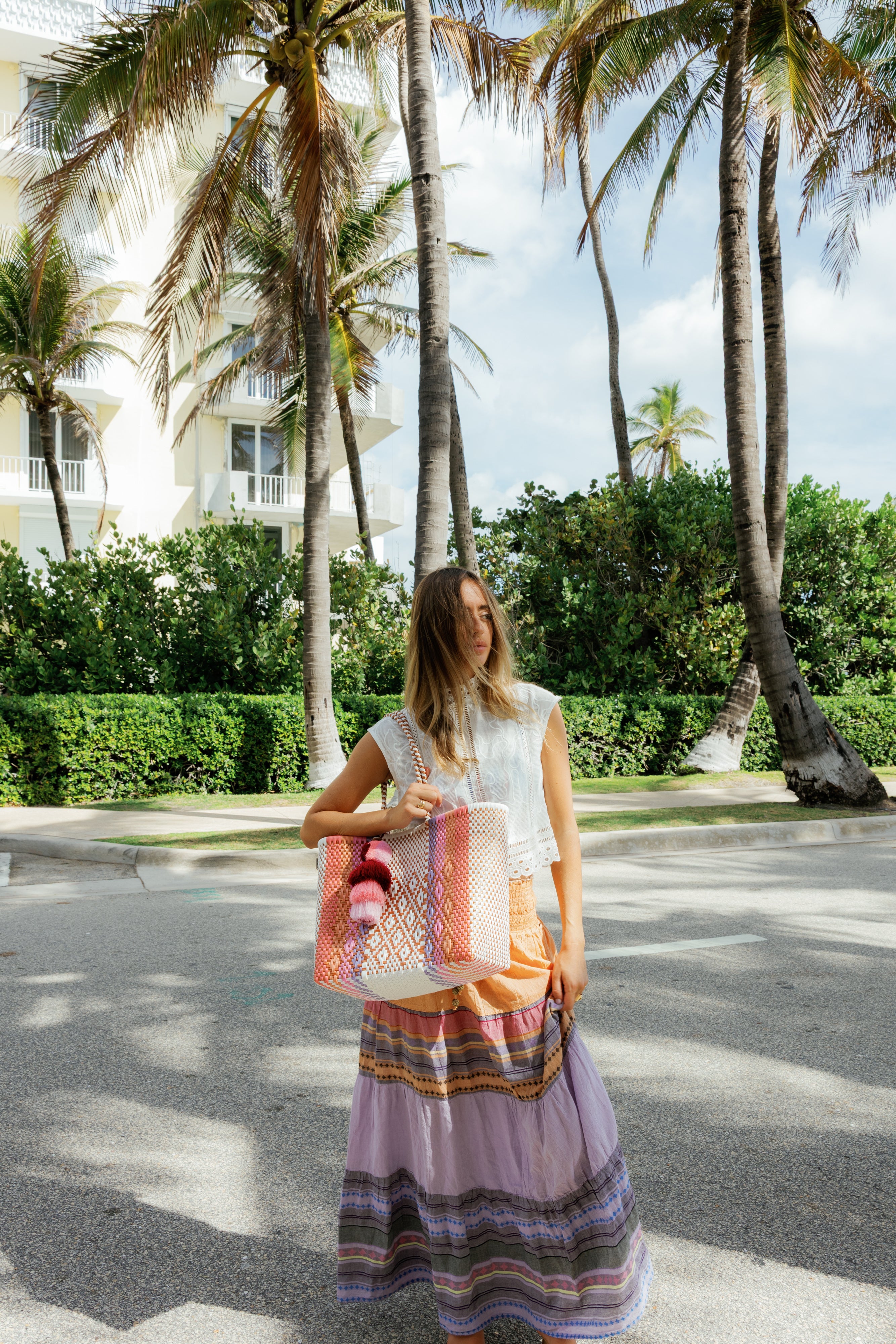 Sunset Rust Citron Tote