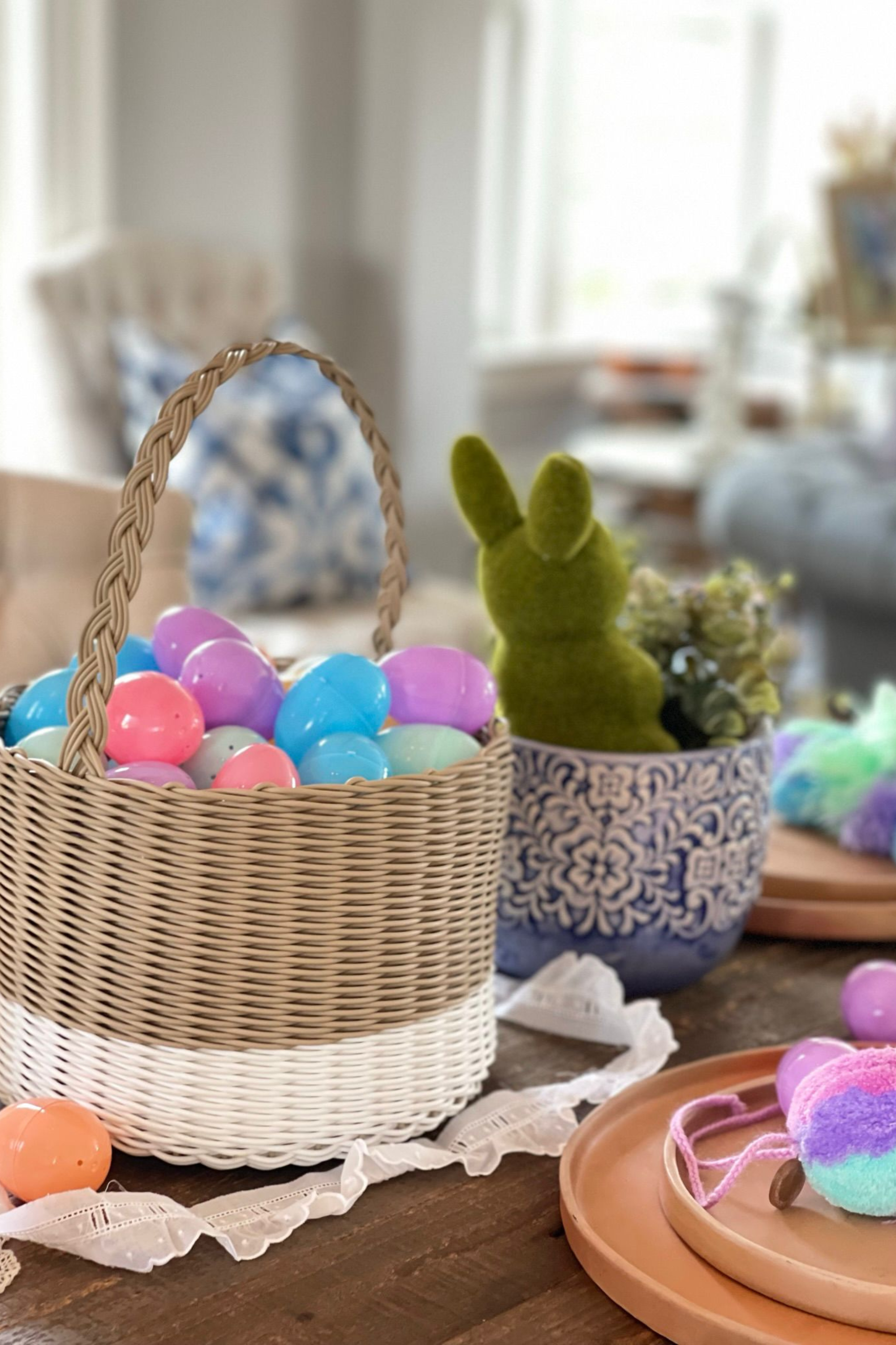 Sustainable Easter Basket Cafe con Leche