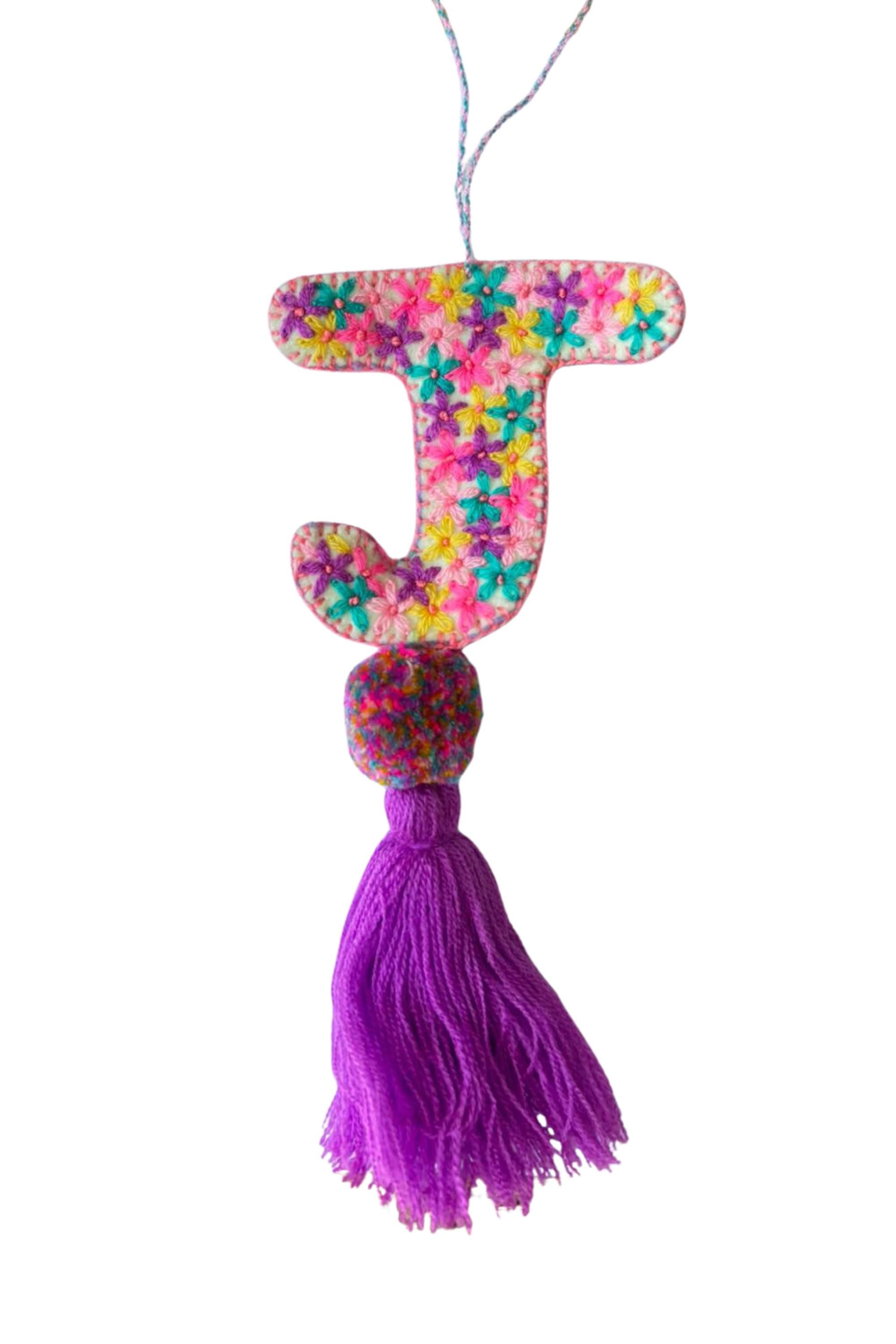 Citron Letter Pom - J