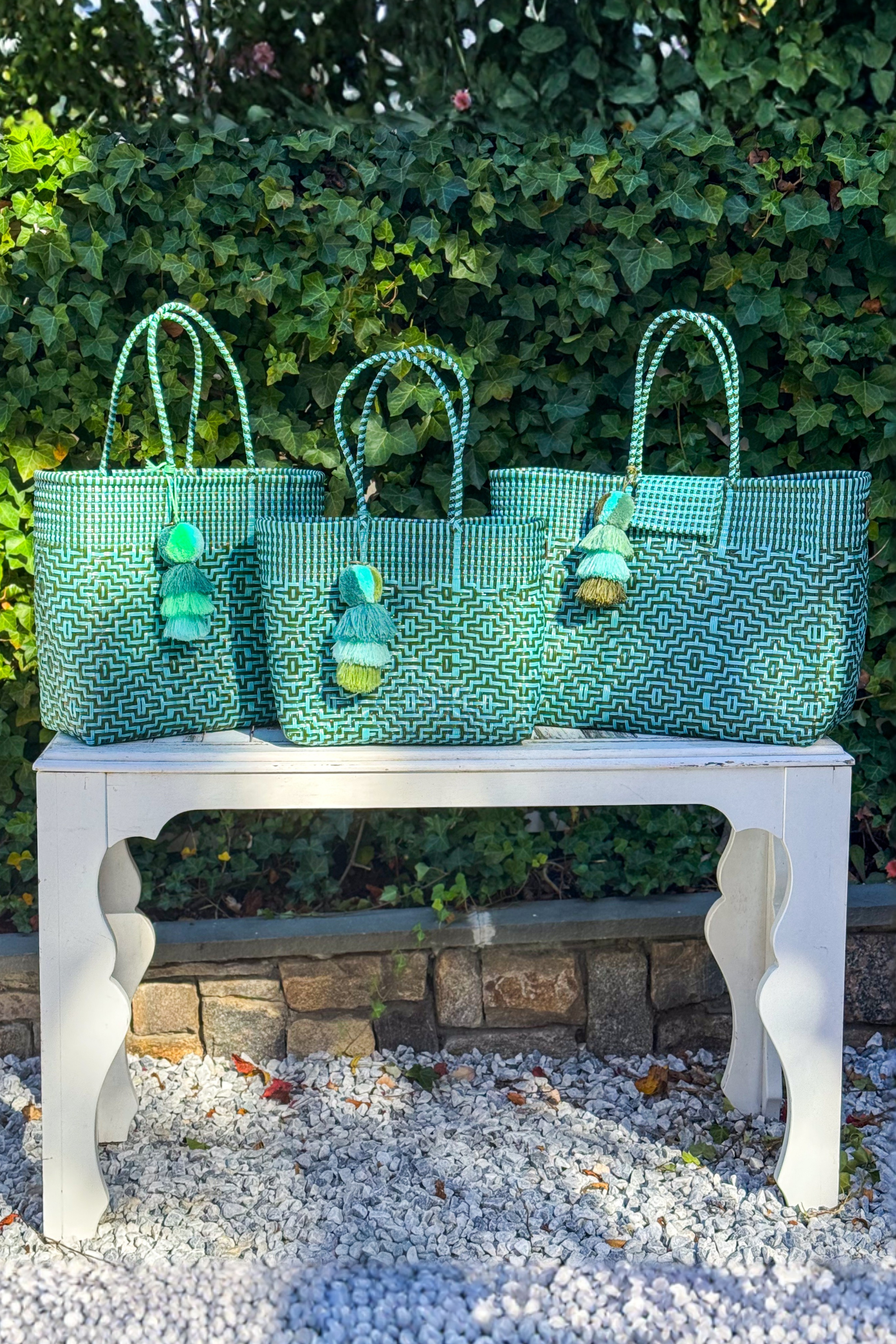 Sconset Sage Citron Tote