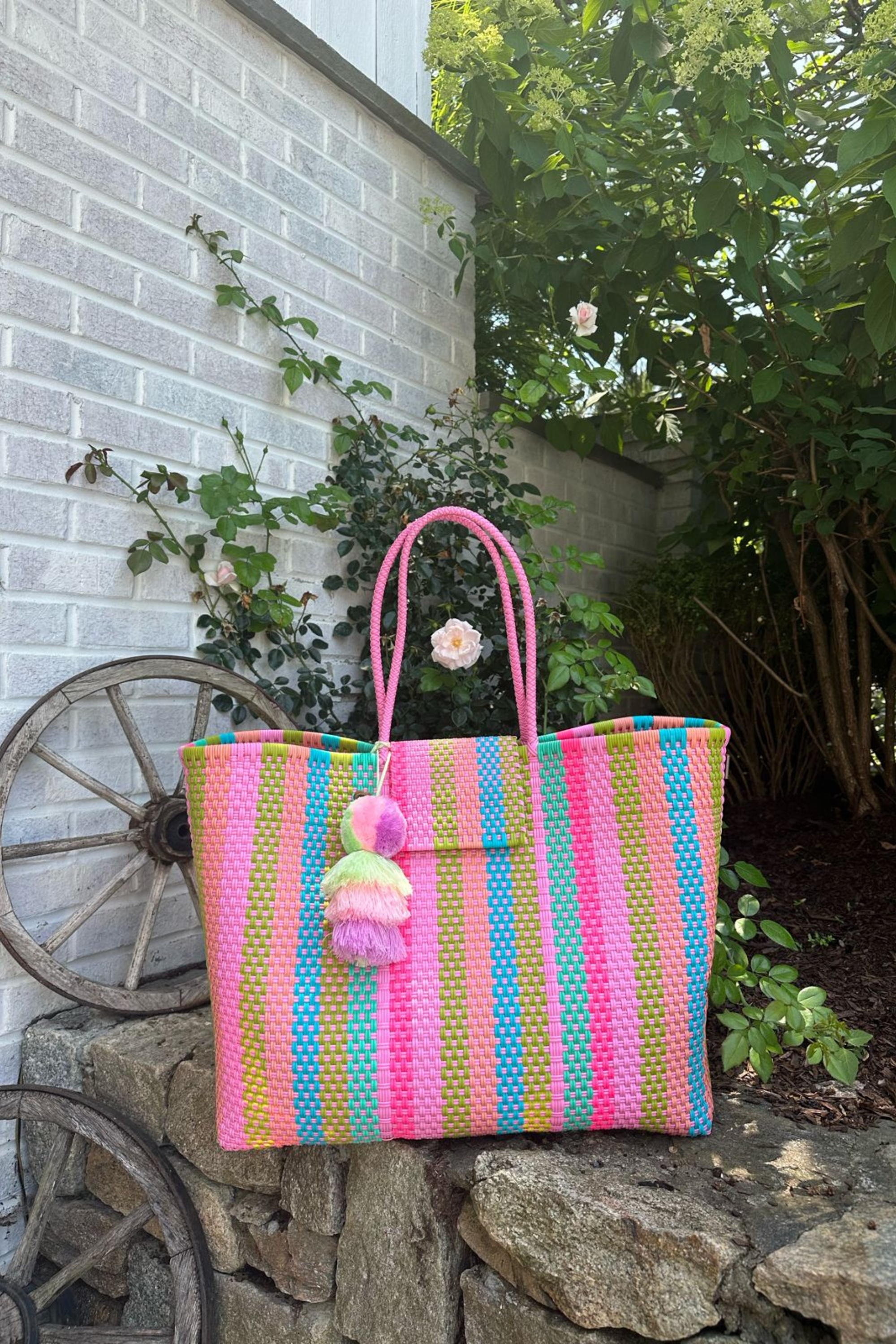 Rain Paradise Citron Tote