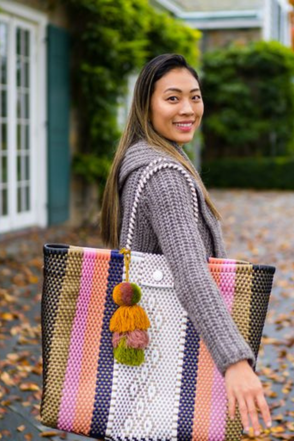 Serenity Citron Tote – Weekender