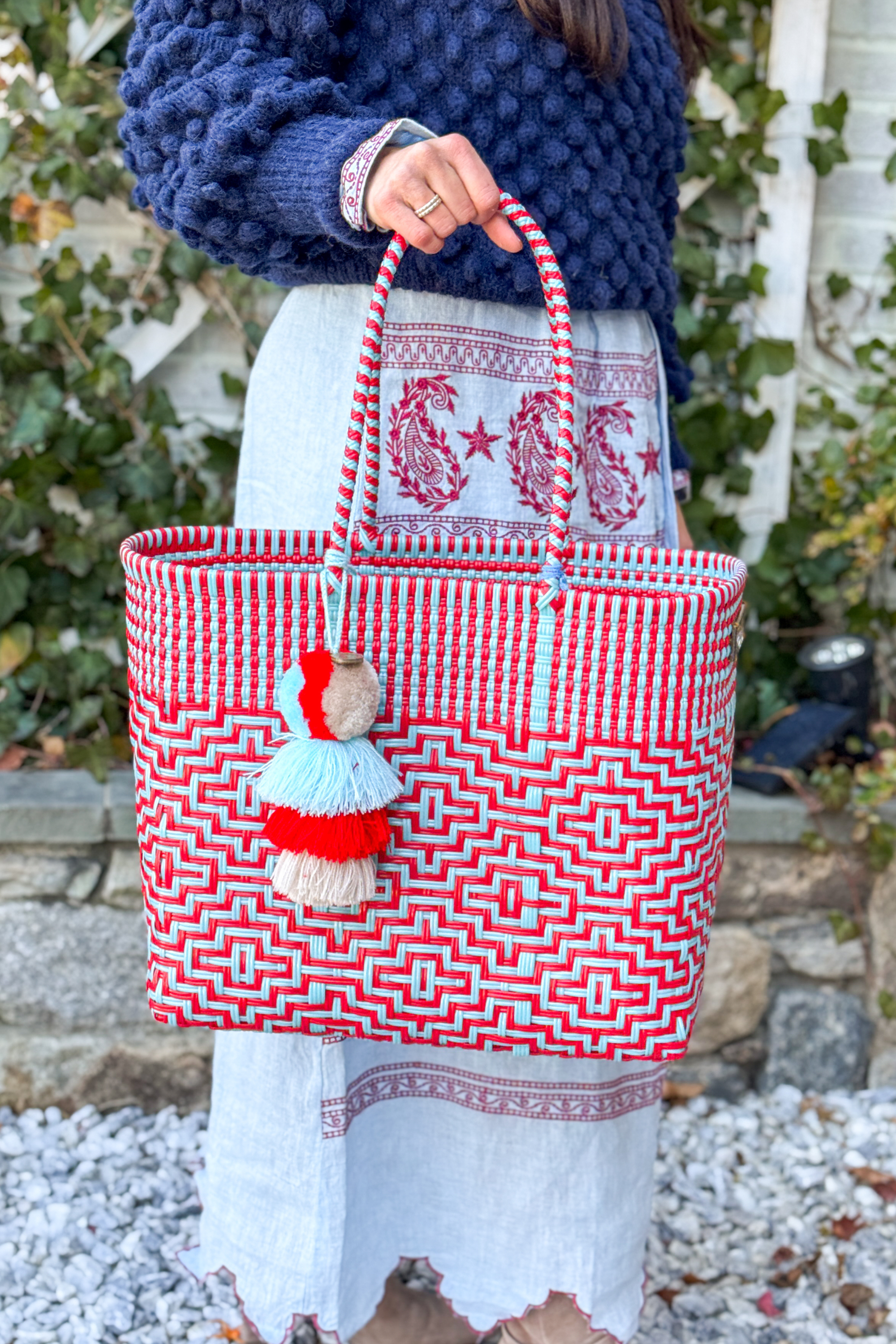 Sconset Harbor Citron Tote