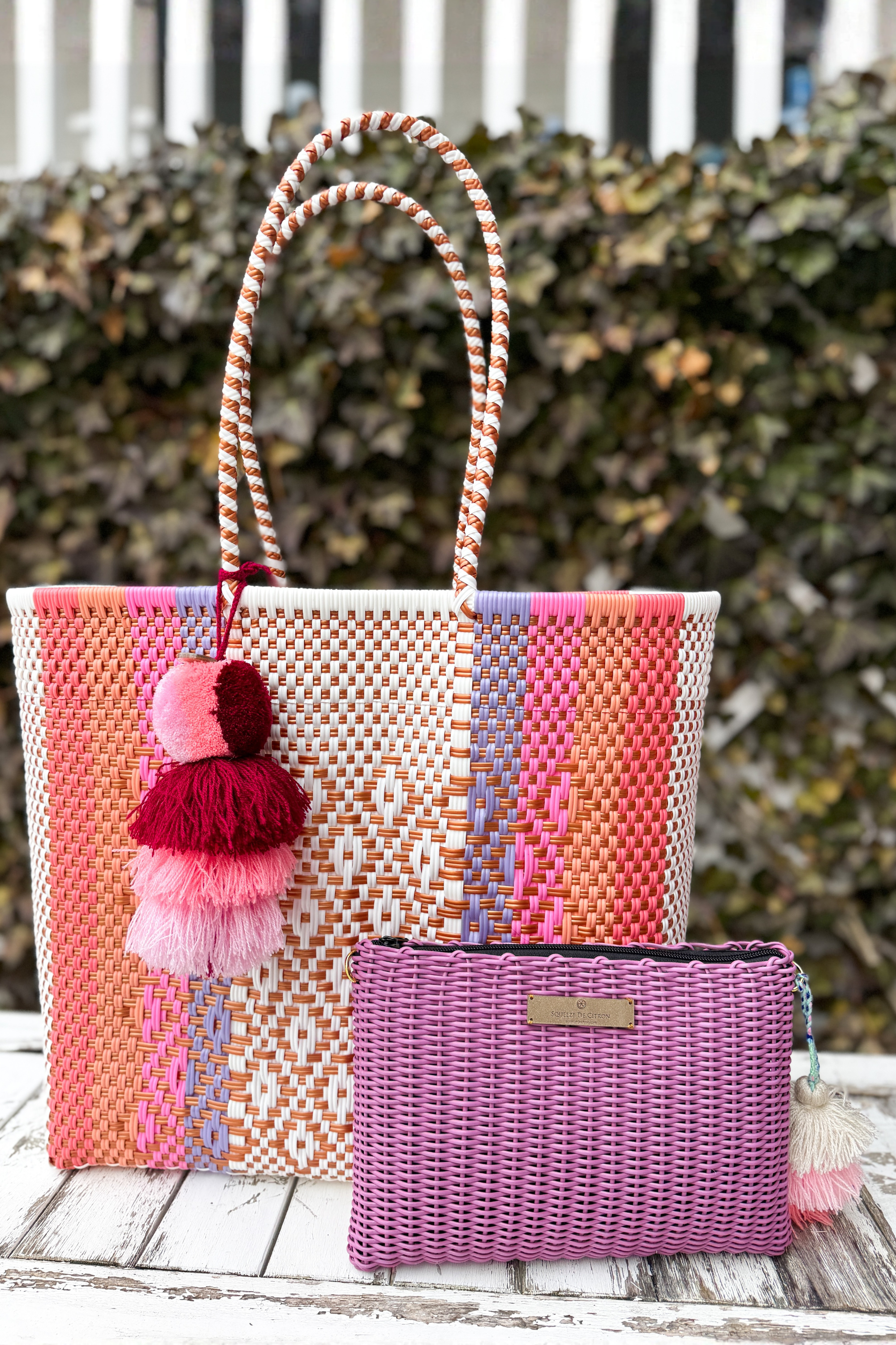 Sunset Rust Citron Tote