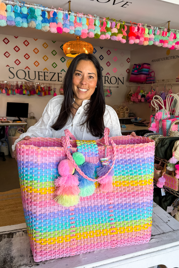 Sunshine Candy Citron Tote