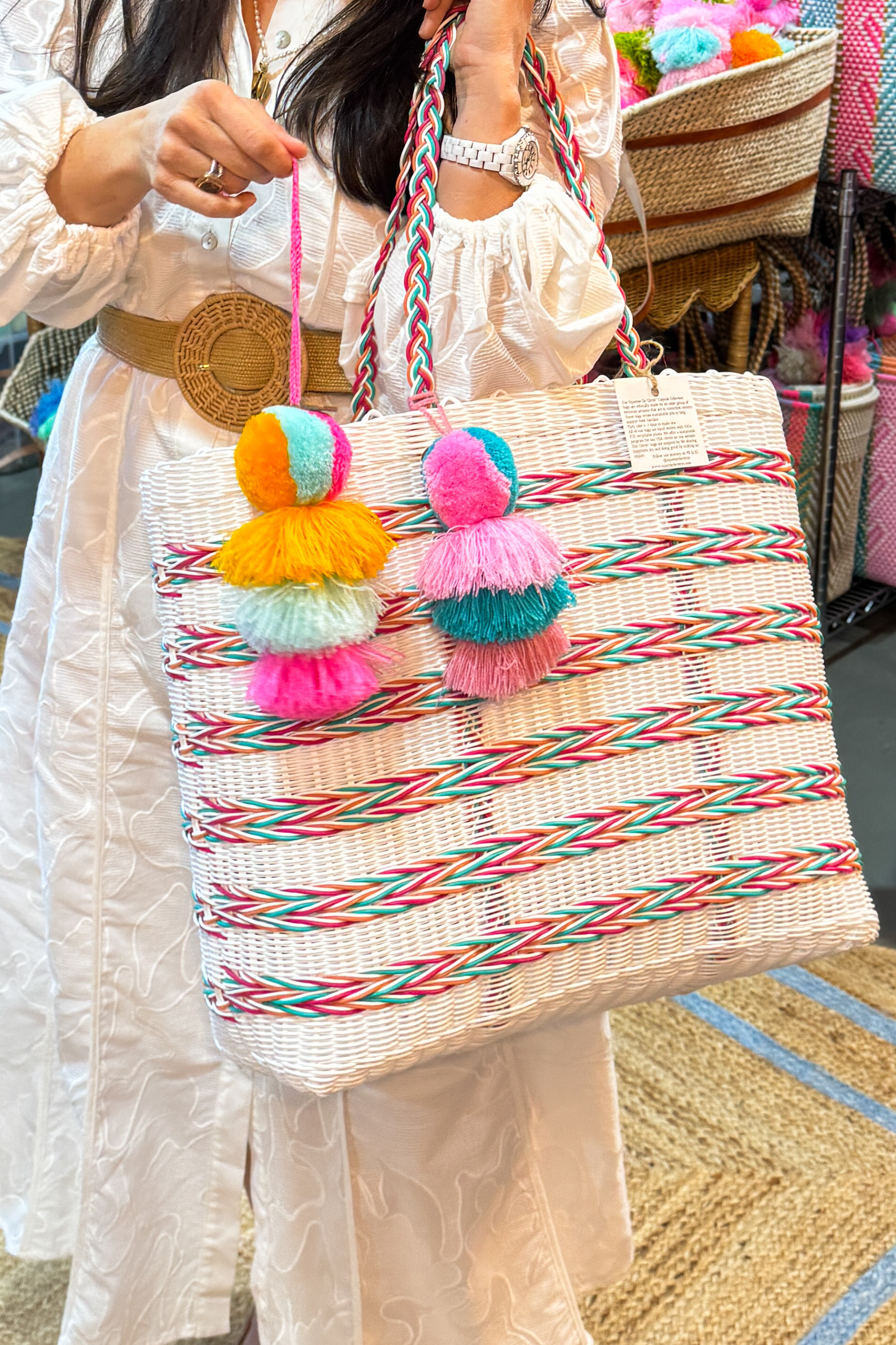 French Braid In Clementine / Rose