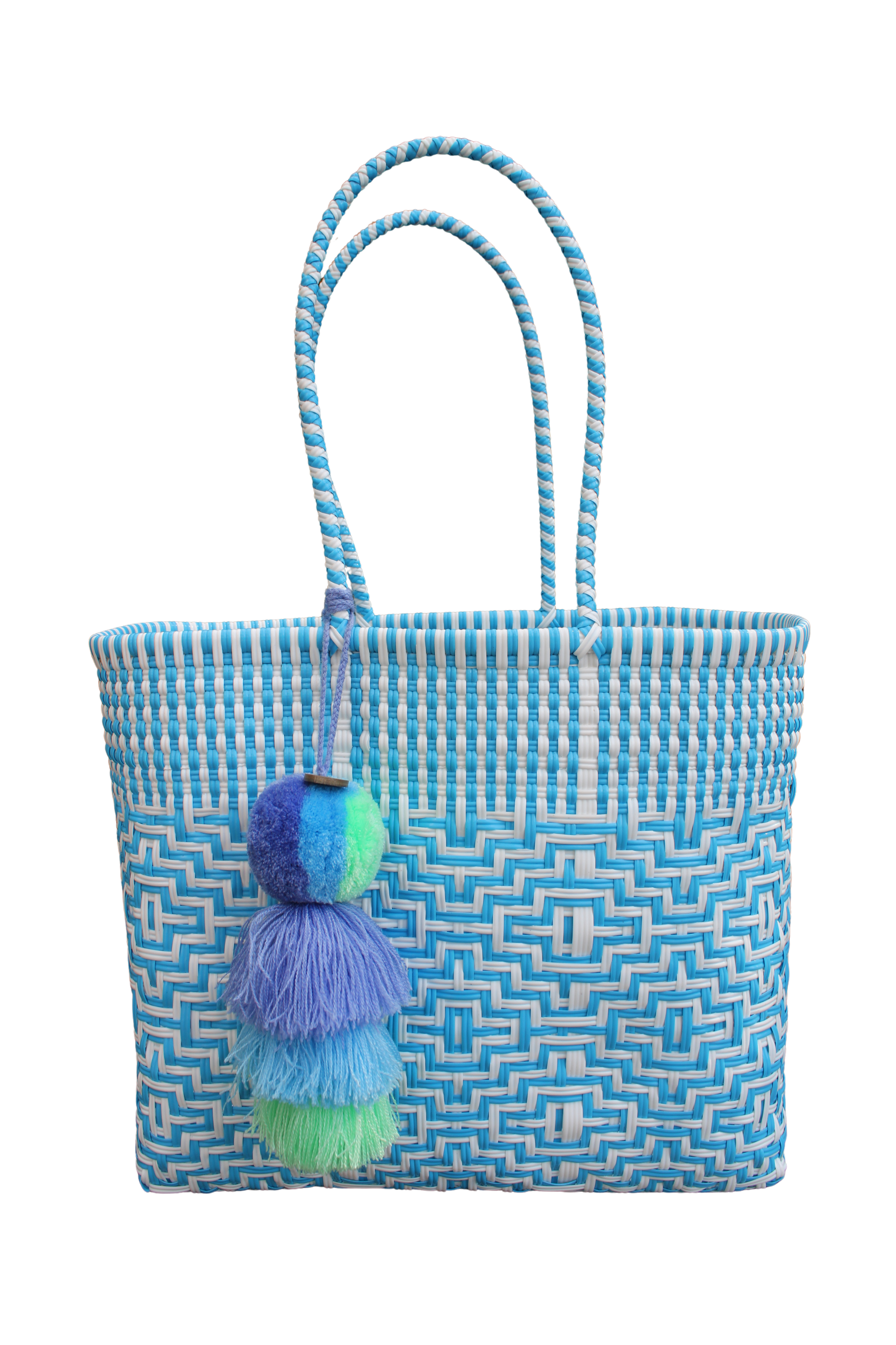 Sconset In Sky Citron Tote