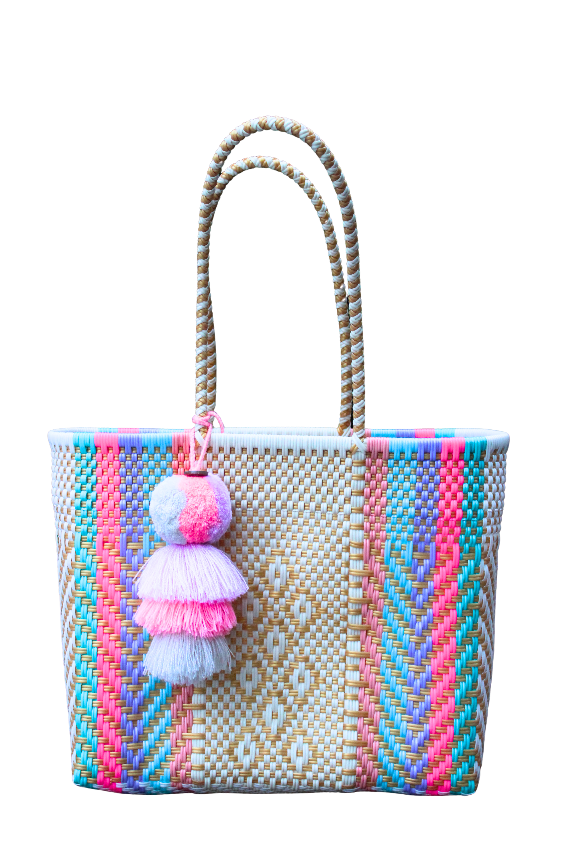 Golden Rainbow Citron Tote