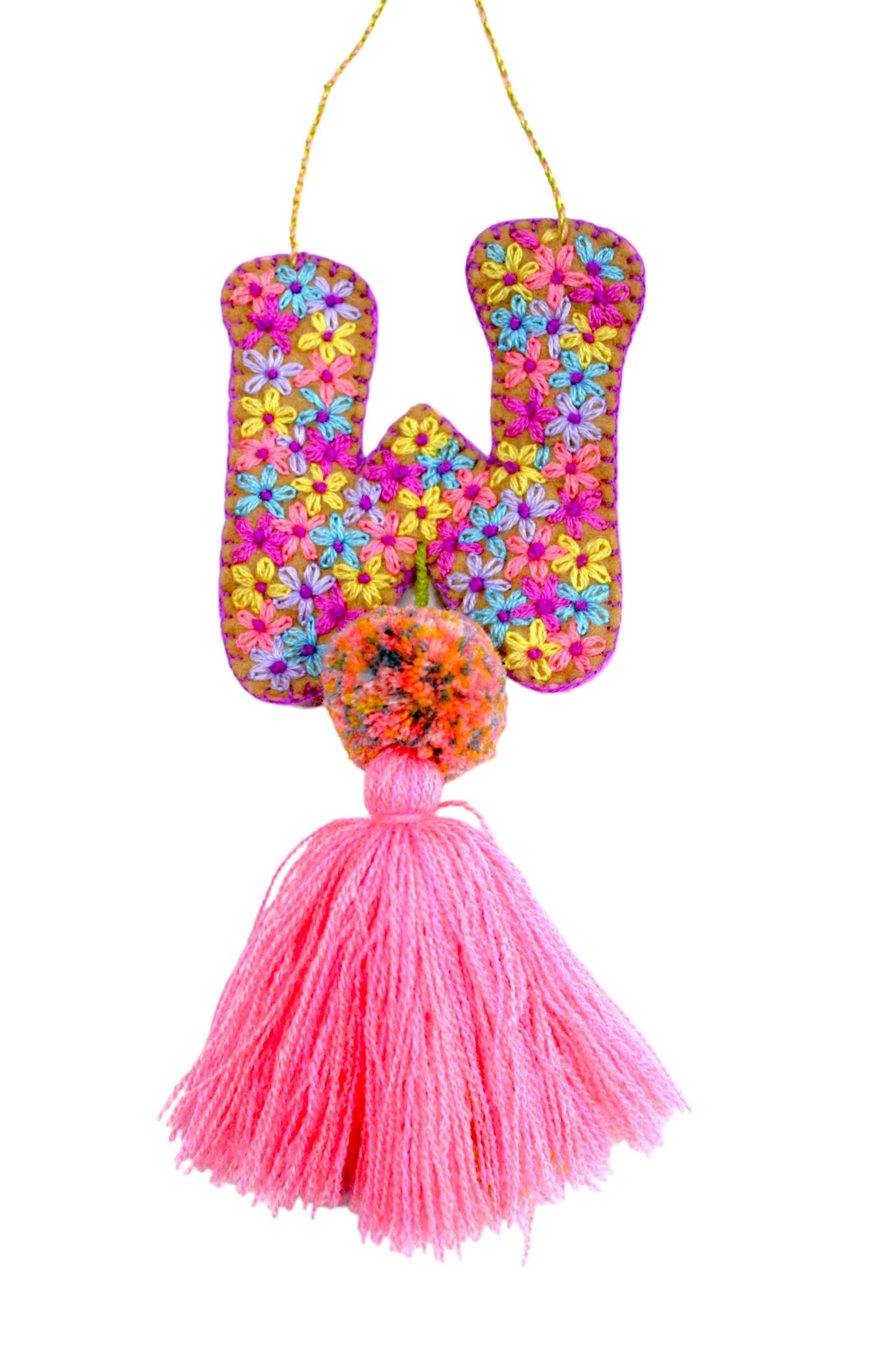 Citron Letter Pom - W