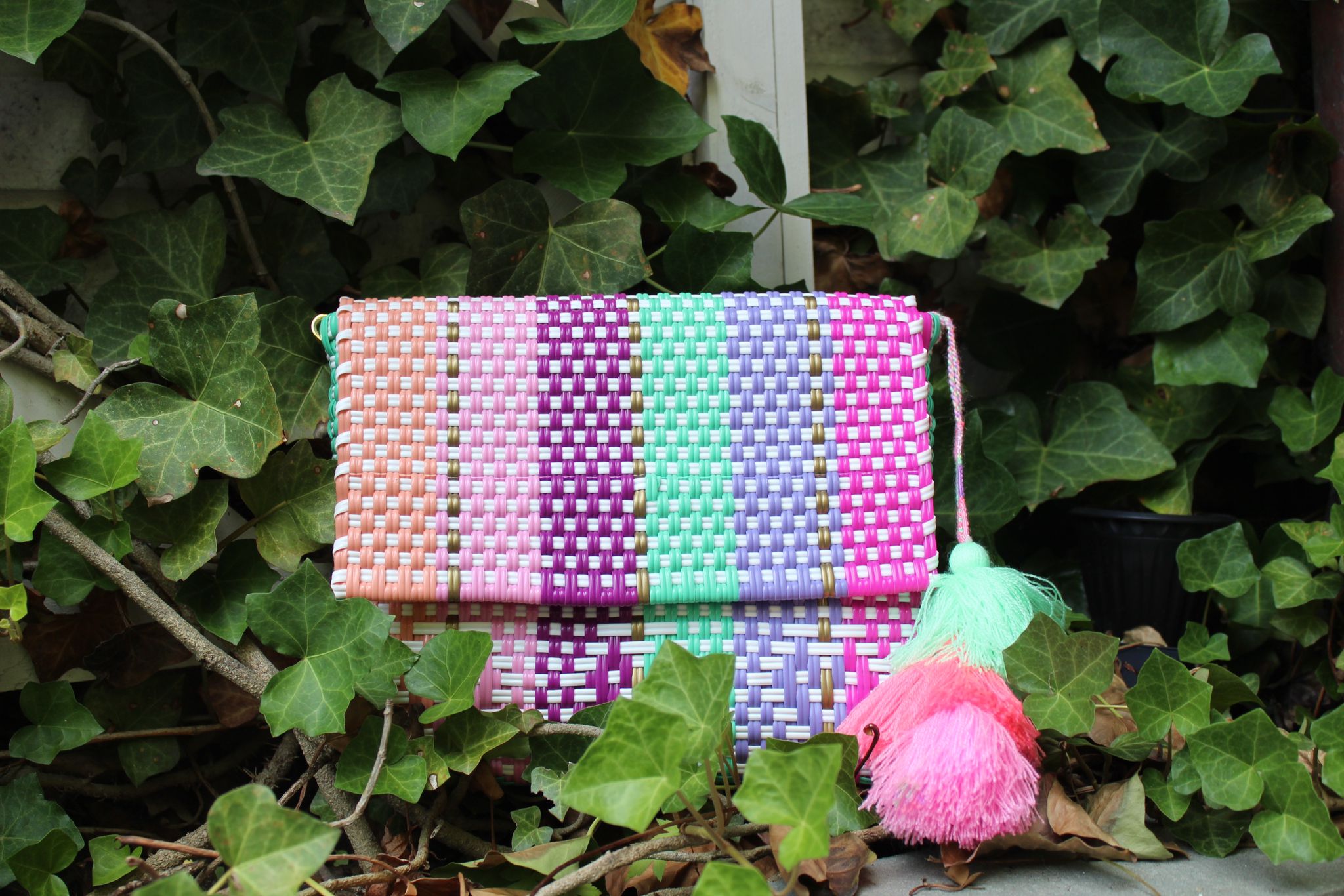 Heart Reflection in Multicolors Citron Tote