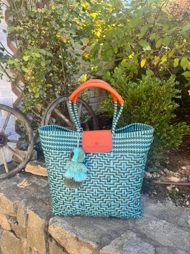 Sconset Sage Citron Tote