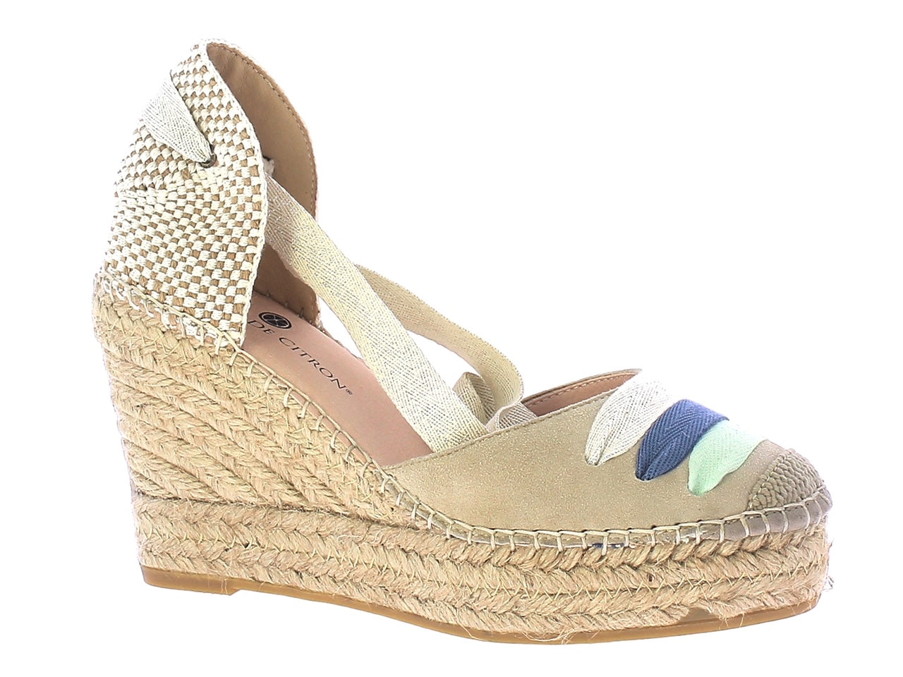 Mar De Blues Citron Espadrilles