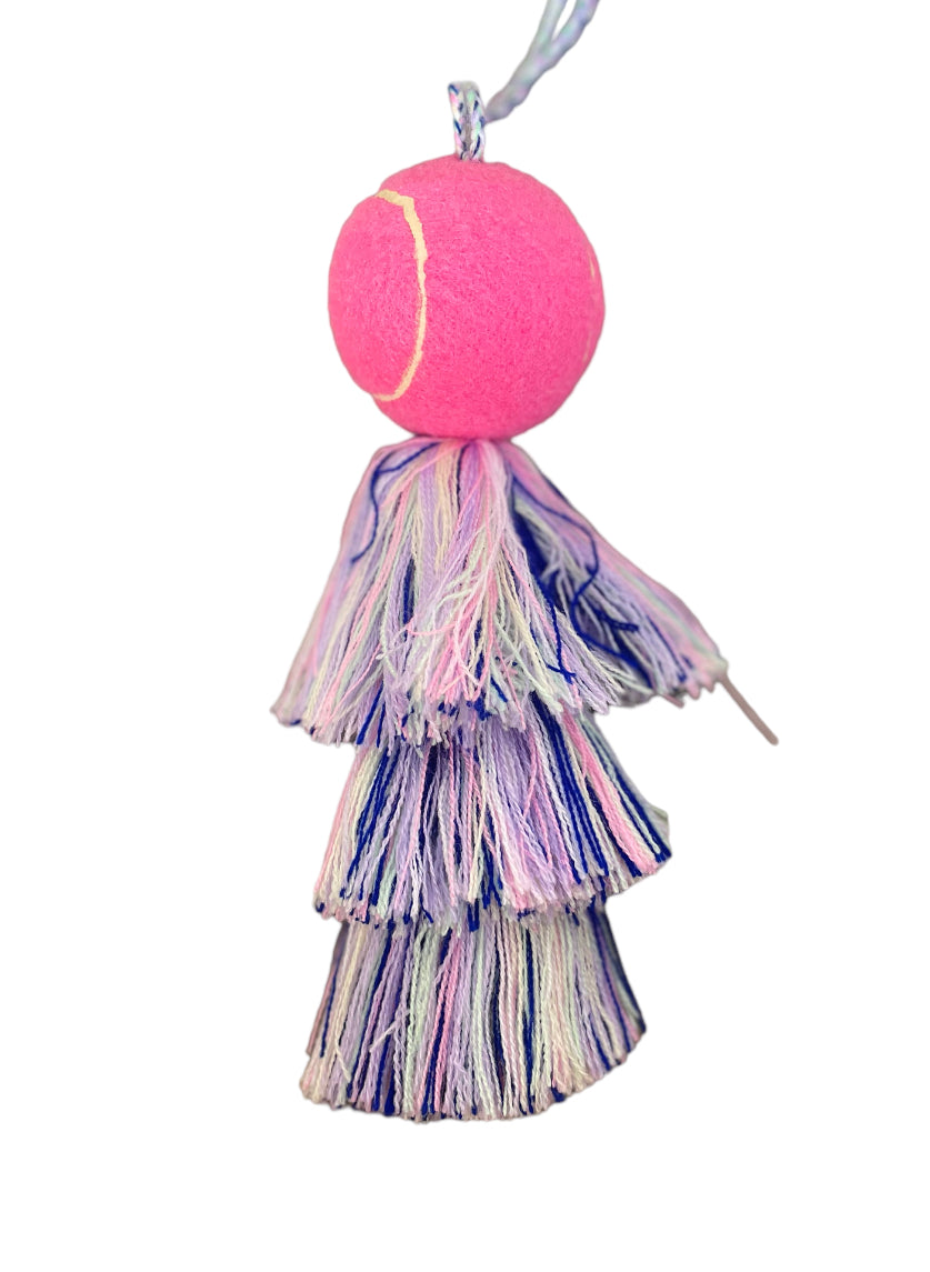 Pink Tennis Ball Pom