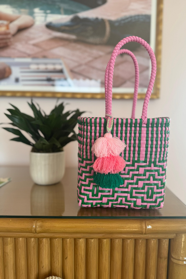 Mini - Tropical Paradise Citron Tote – Mini