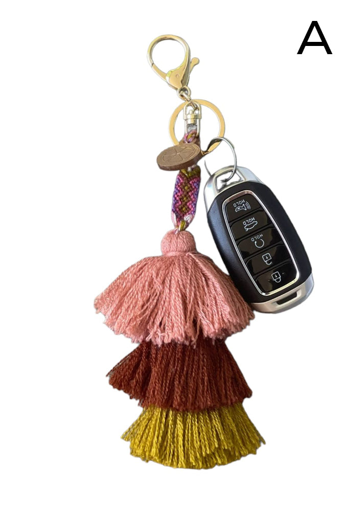 Muted Citron Keychains