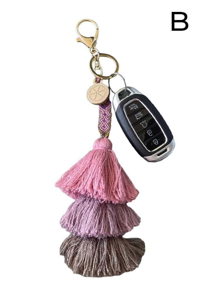 Muted Citron Keychains