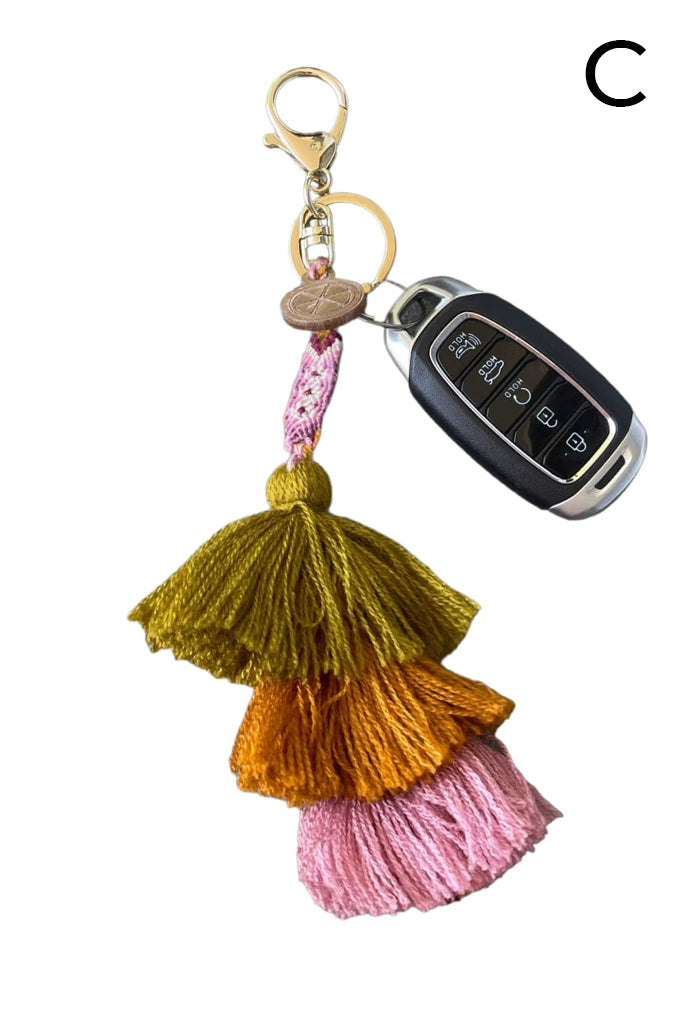 Muted Citron Keychains