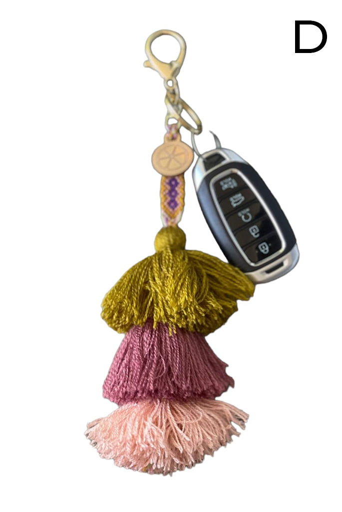 Muted Citron Keychains