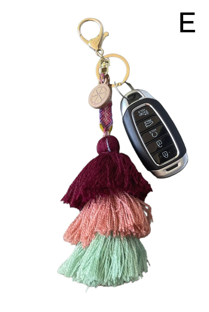 Muted Citron Keychains