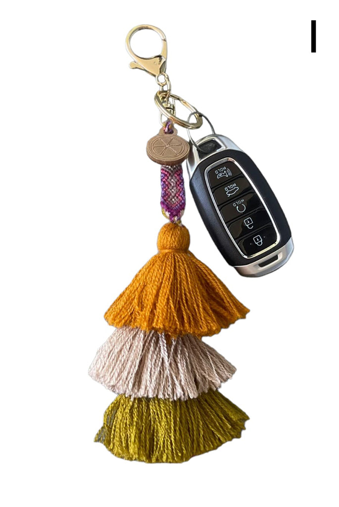 Muted Citron Keychains