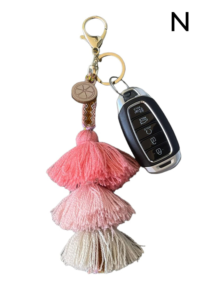 Muted Citron Keychains