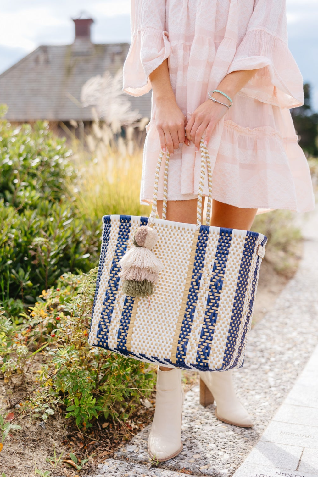 Ocean Pearl Citron Tote