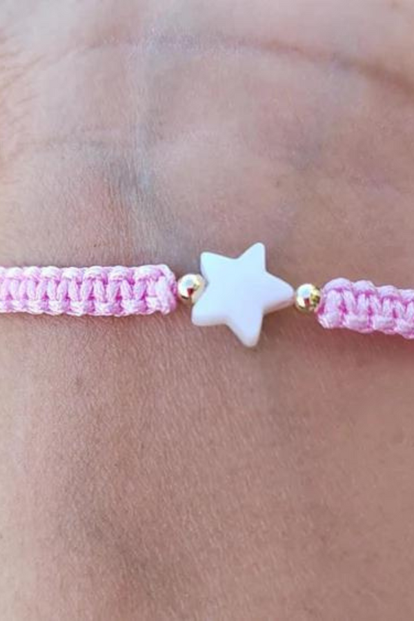 Mother of Pearl Citron Bracelet - Pink Lemonade – Star / Kids