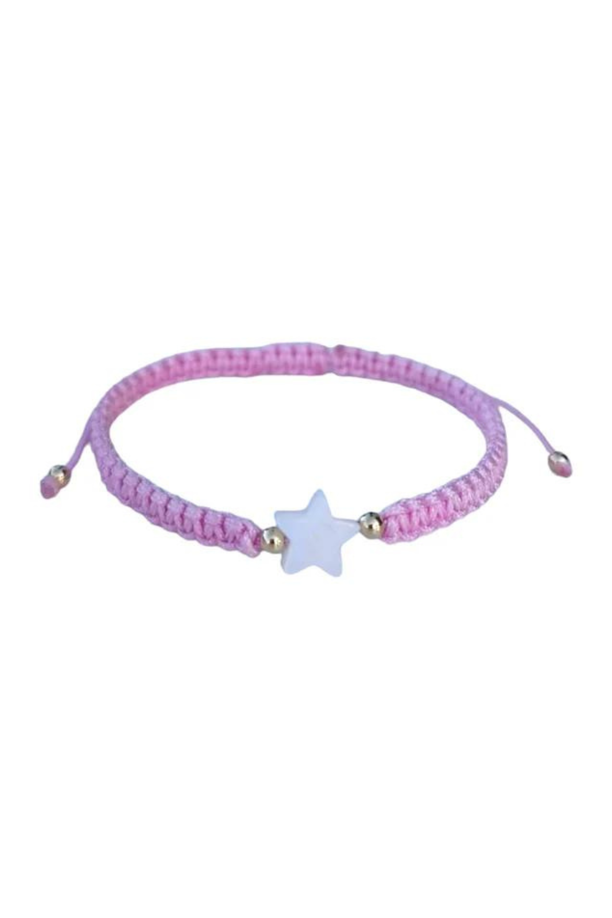 Adults - Star - Mother of Pearl Citron Bracelets - Pink Lemonade