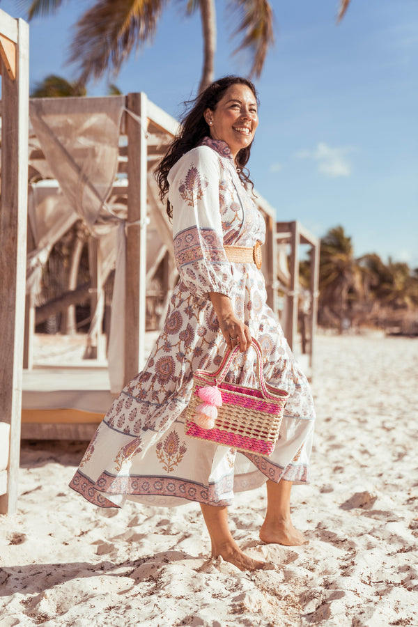 Palm Net Yatzil In Rose / Lavender – Small