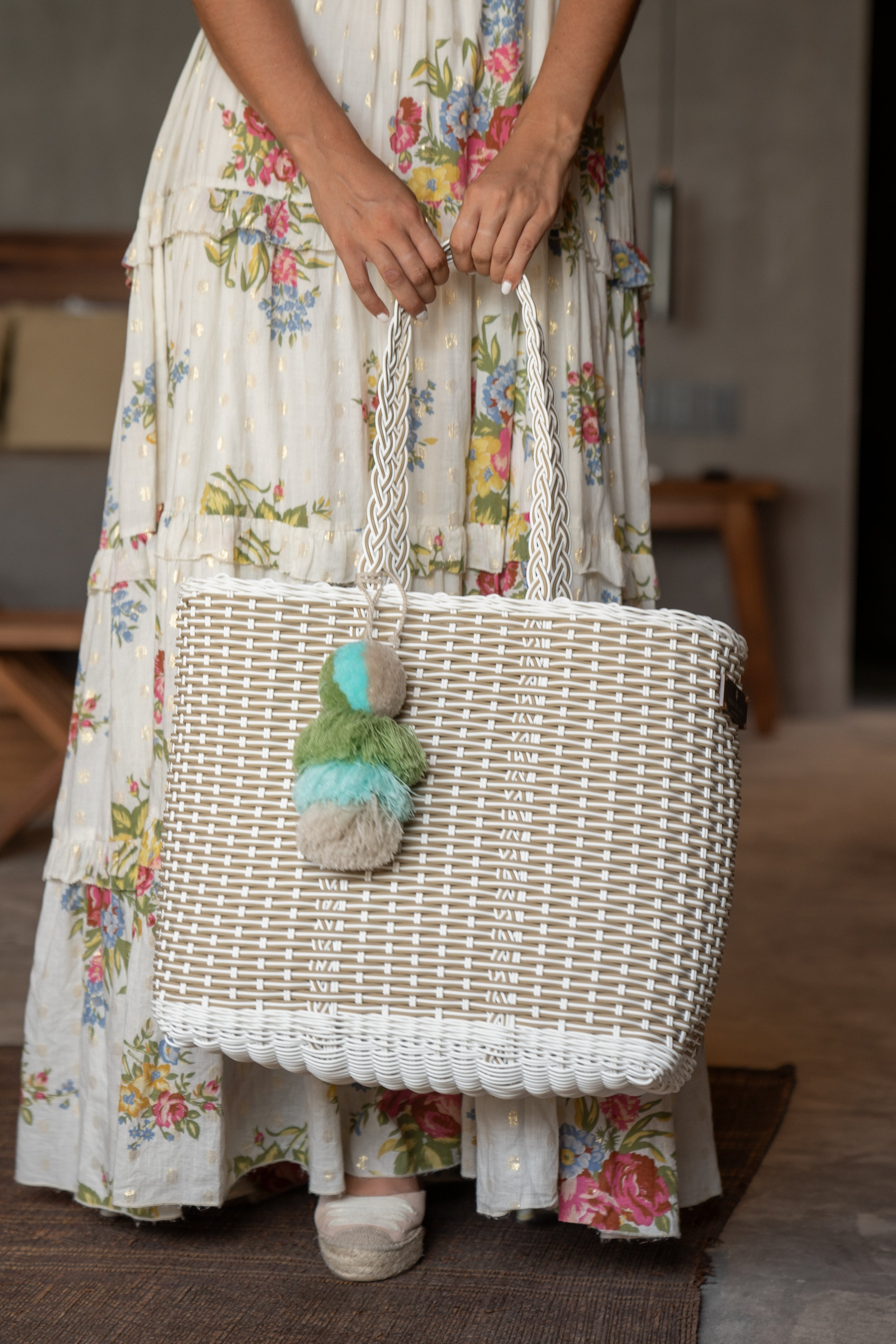 Sand Nest Citron Tote