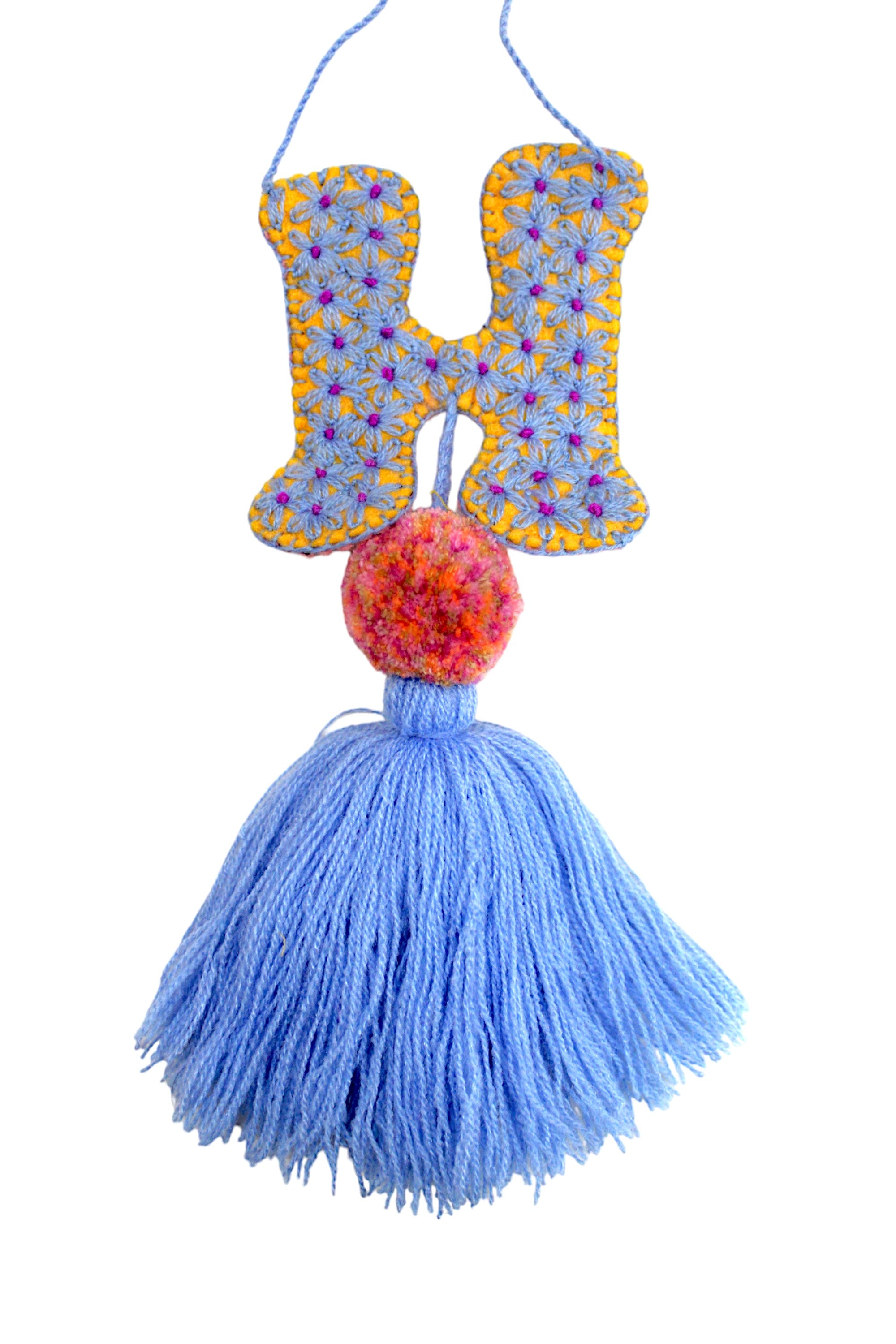 Citron Letter Pom - H