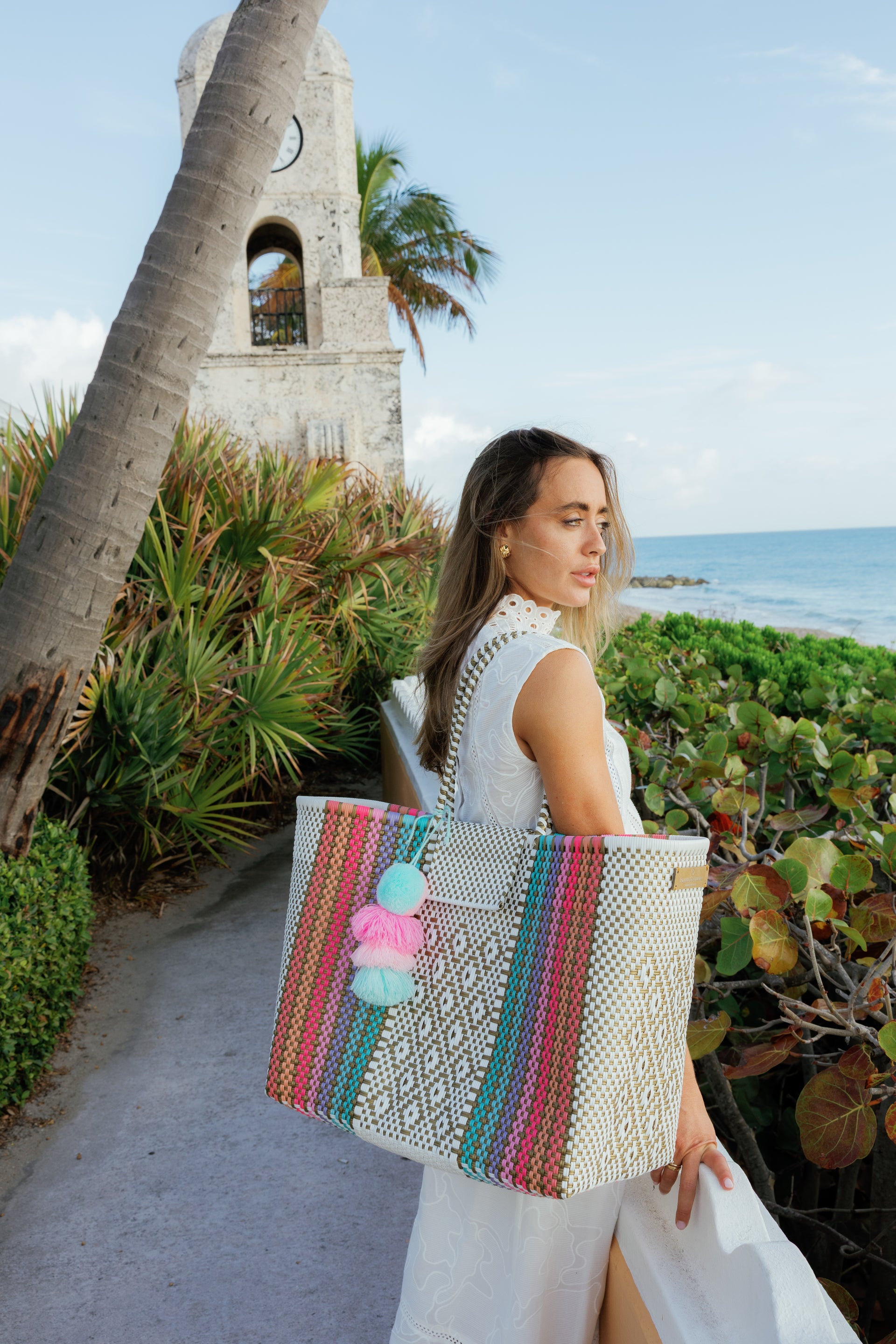 Iris Swirl Tote