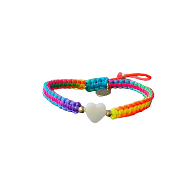 Adults - Mother of Pearl Citron Bracelets - Rainbow