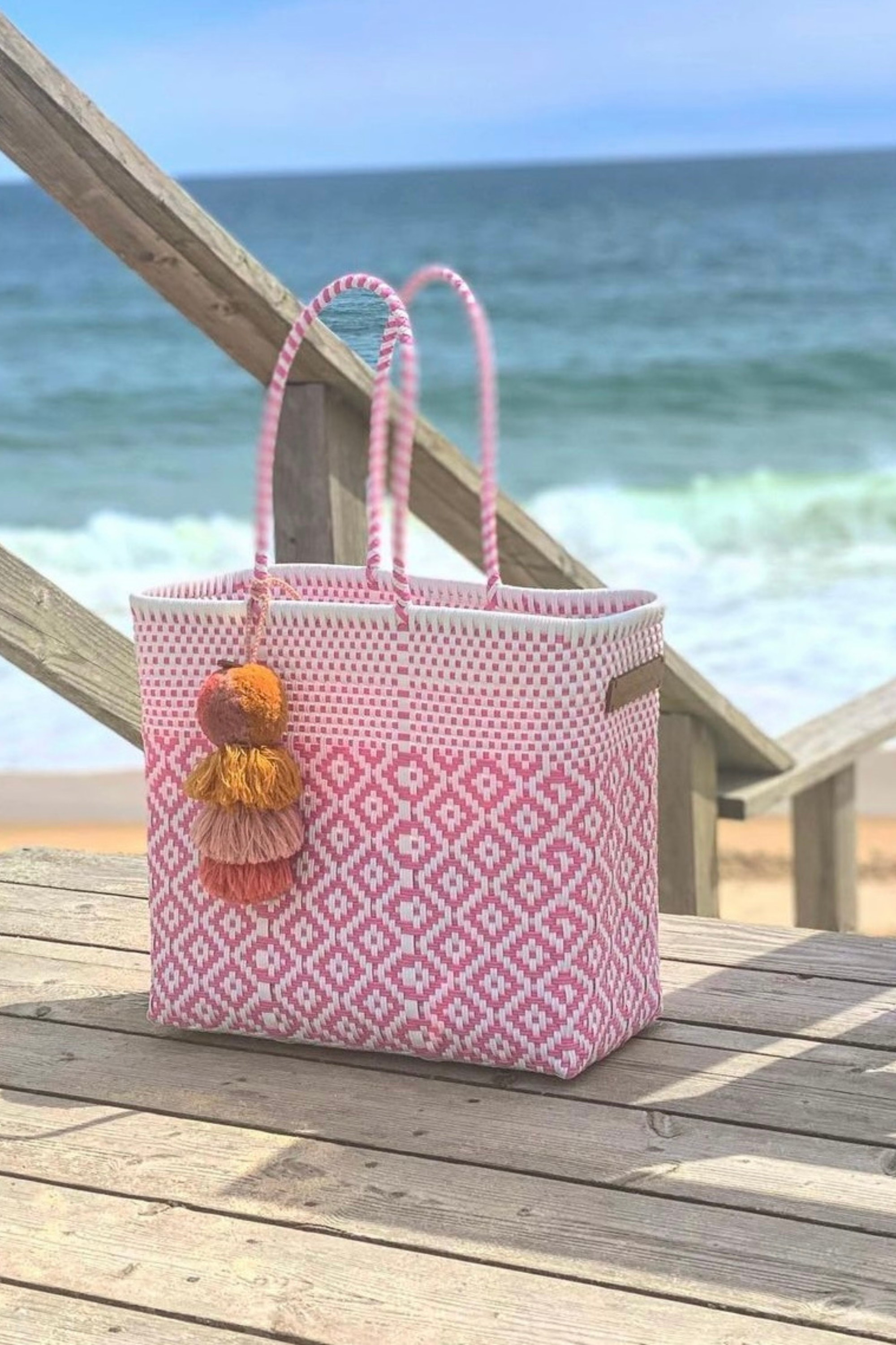 Rose Cocoles Citron Tote