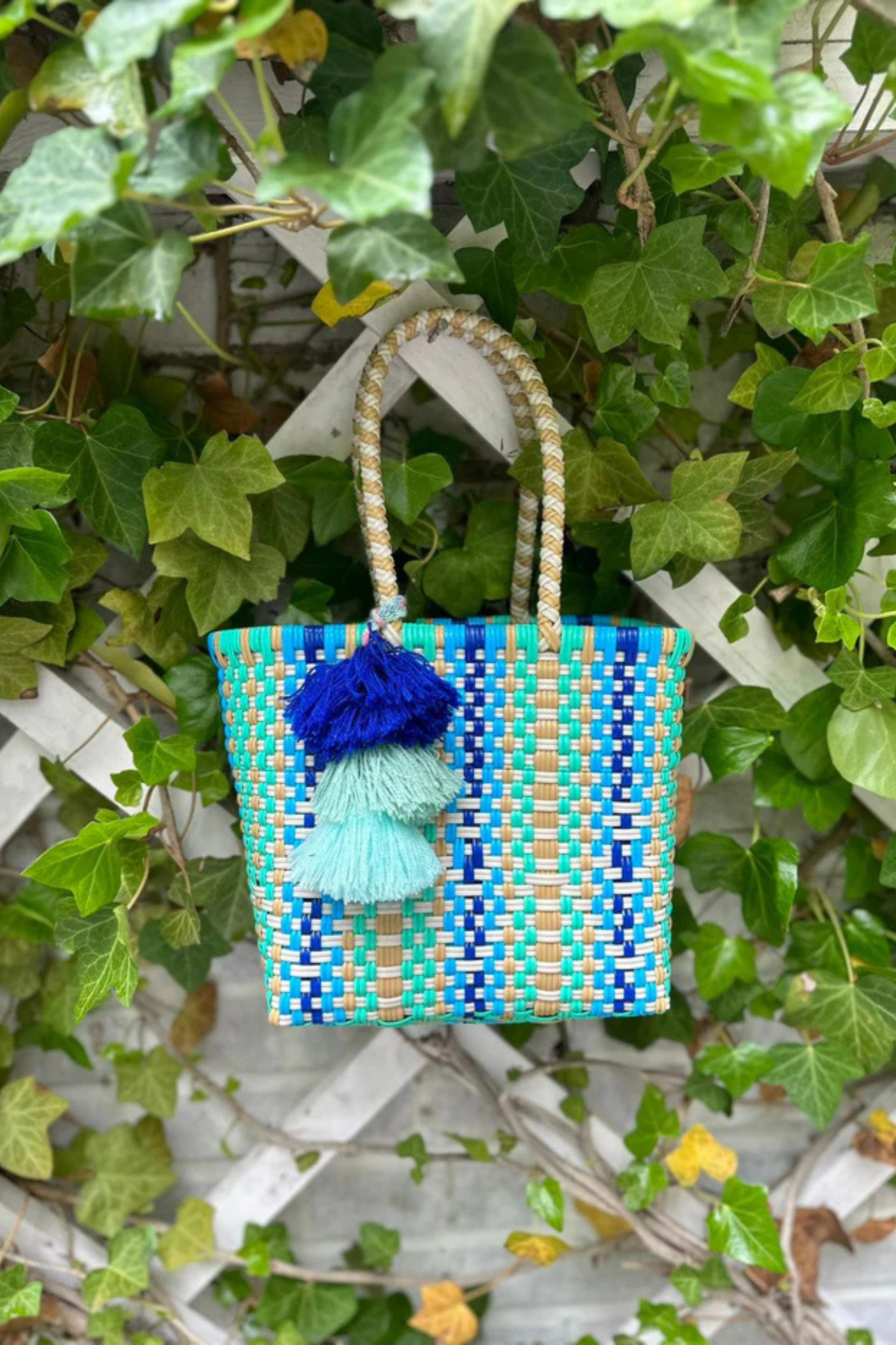 Mini - Harbor View Citron Tote