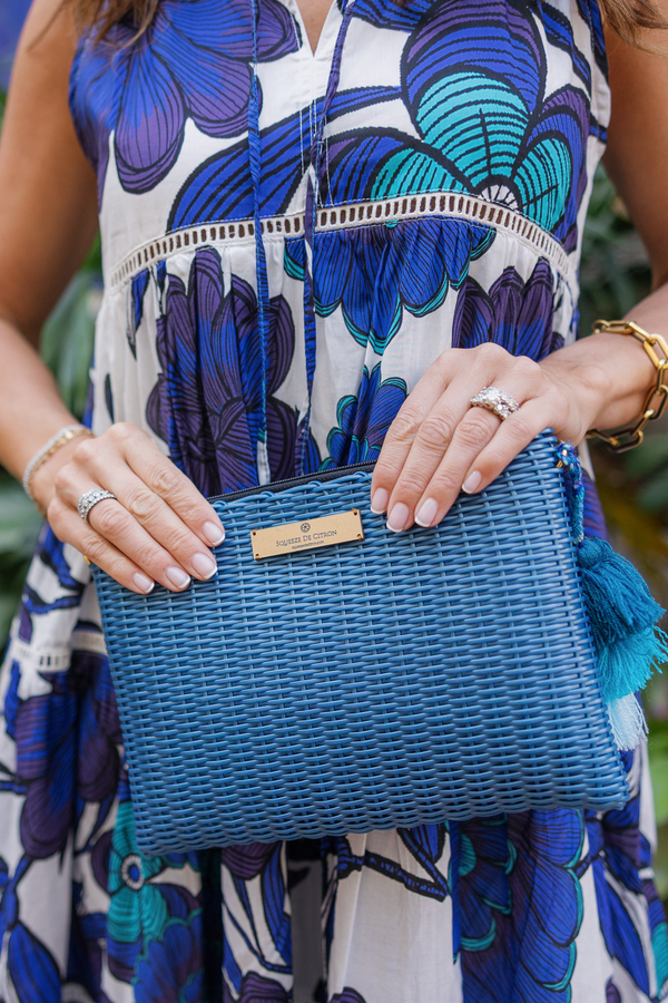 Denim Lemon Drop Citron – Large