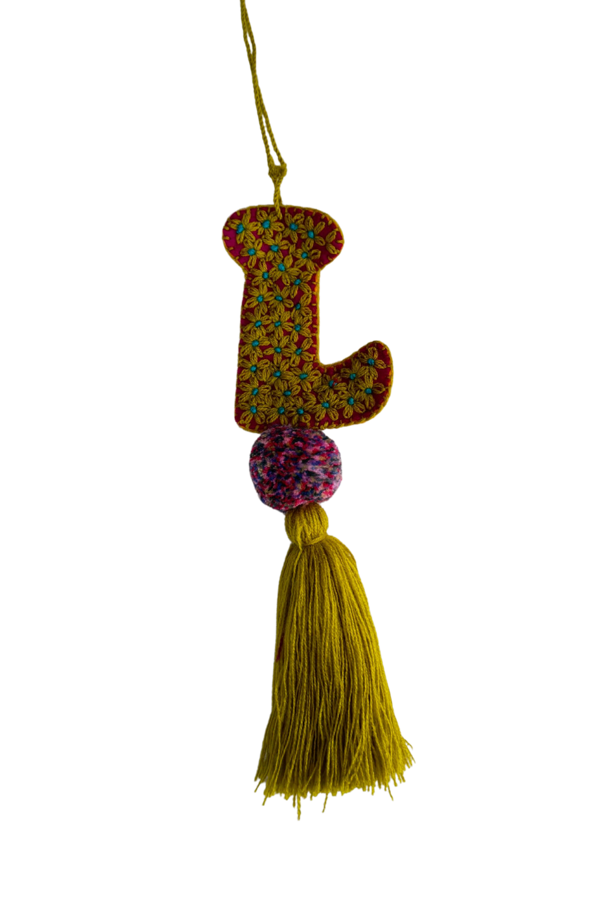 Citron Letter Pom - L
