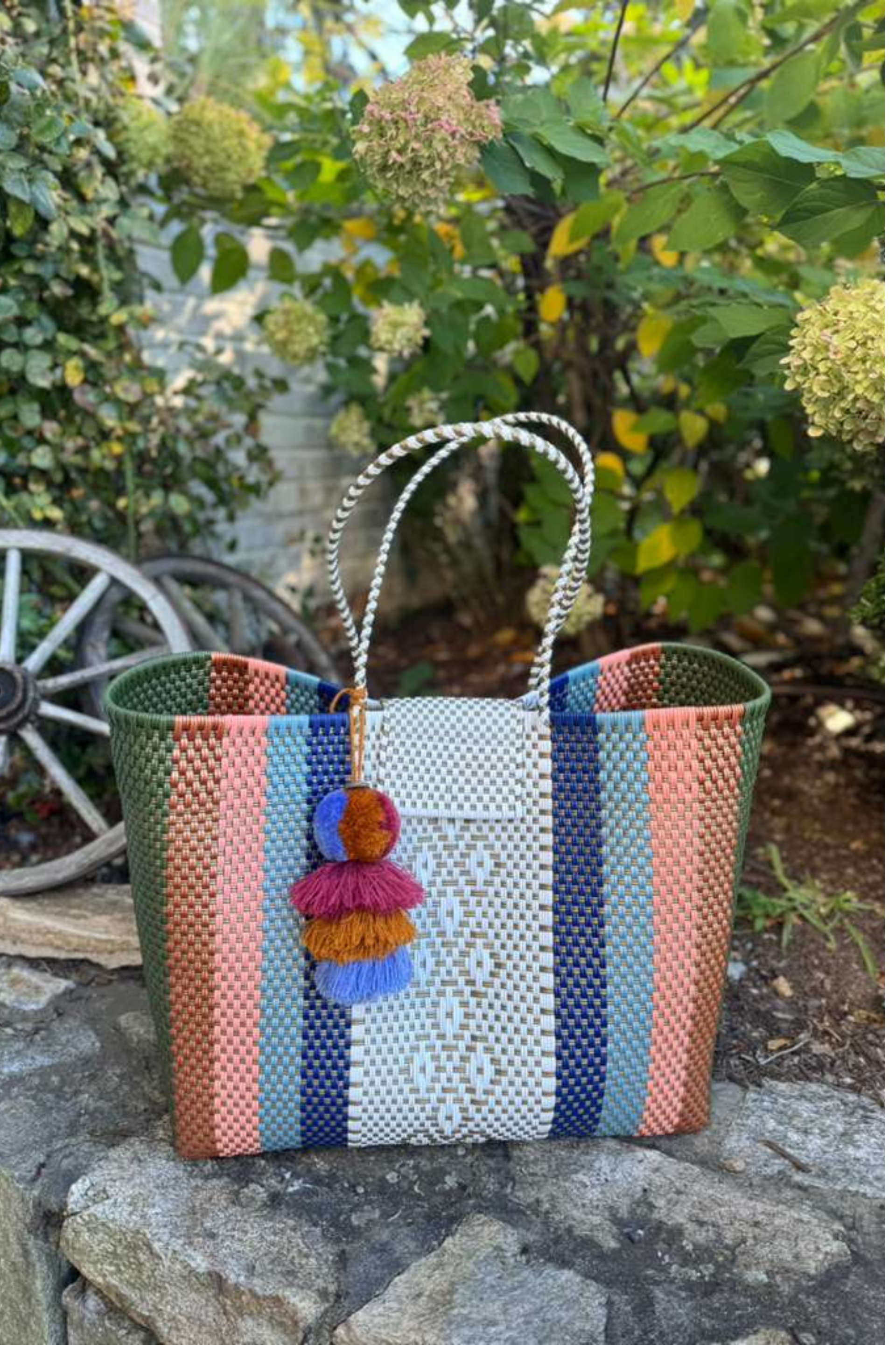 Cloud Serenity Sage Tote