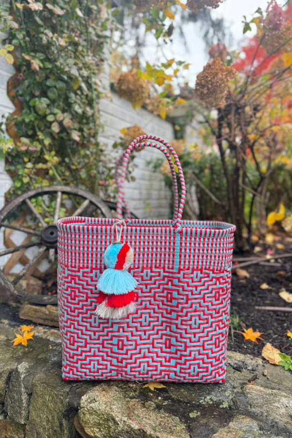 Sconset Harbor Citron Tote – Large