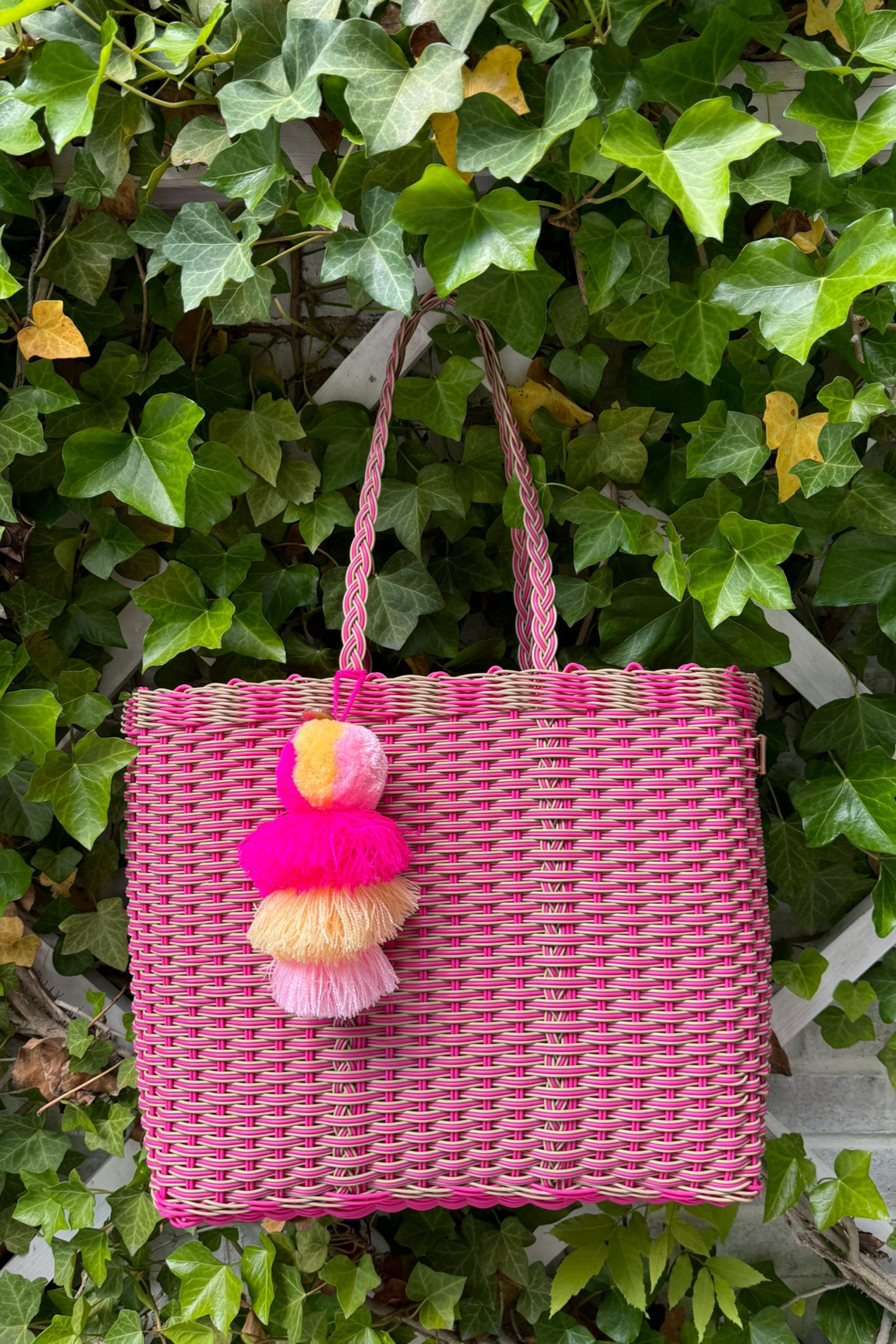 Pink Nest Citron Tote