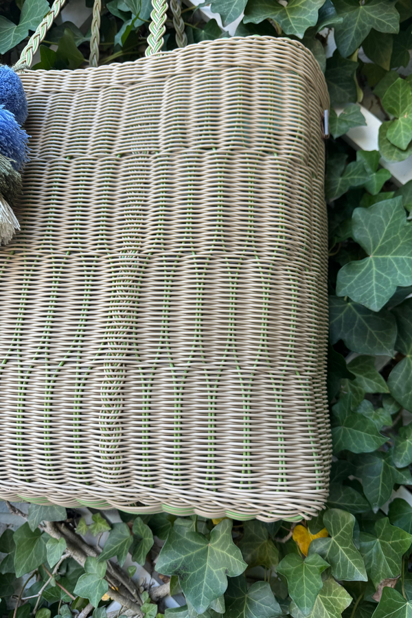 Sand Matcha Nest Citron Tote – X Large